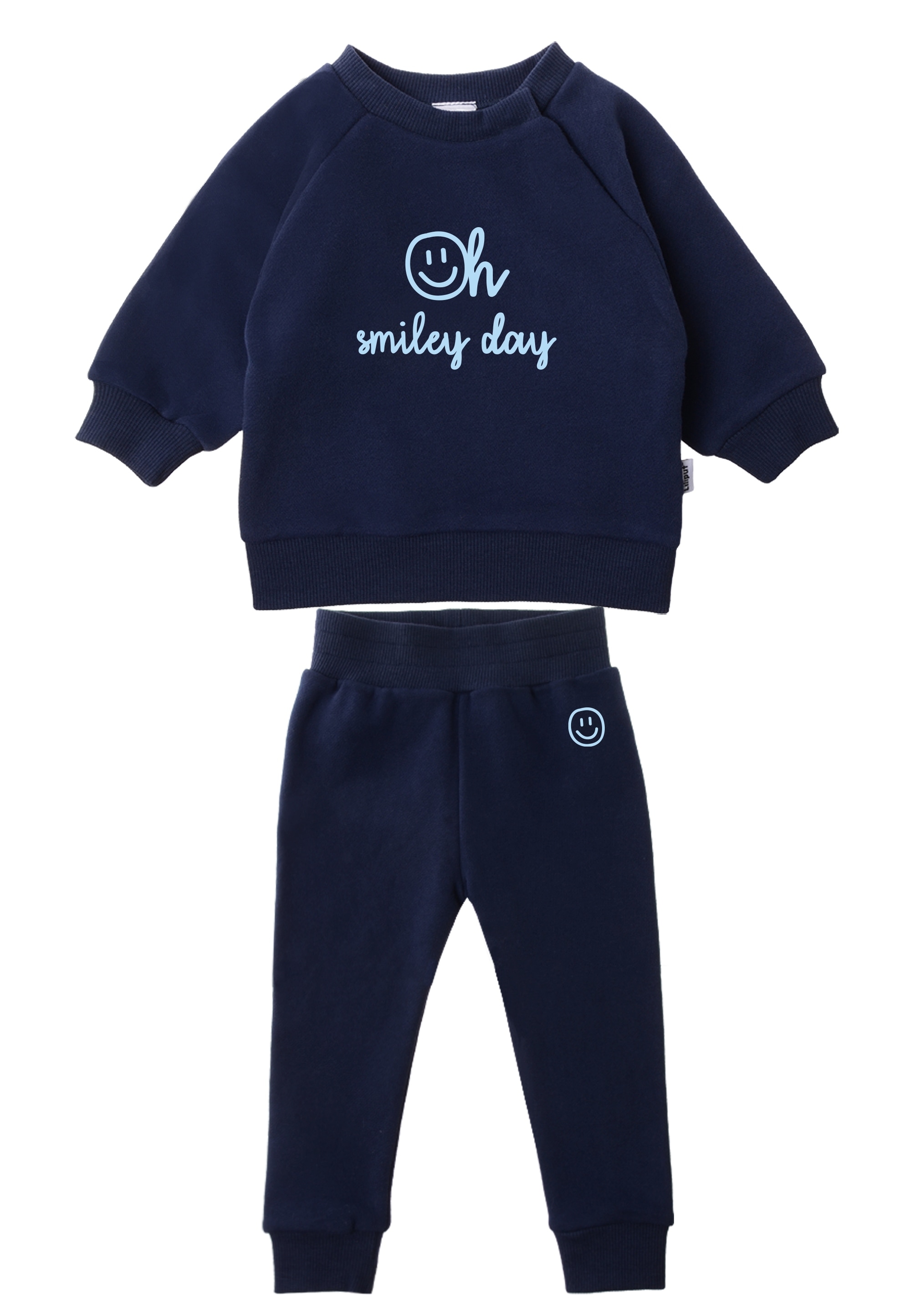 Liliput Sweatanzug »oh smiley day«, aus weichem Sweatmaterial