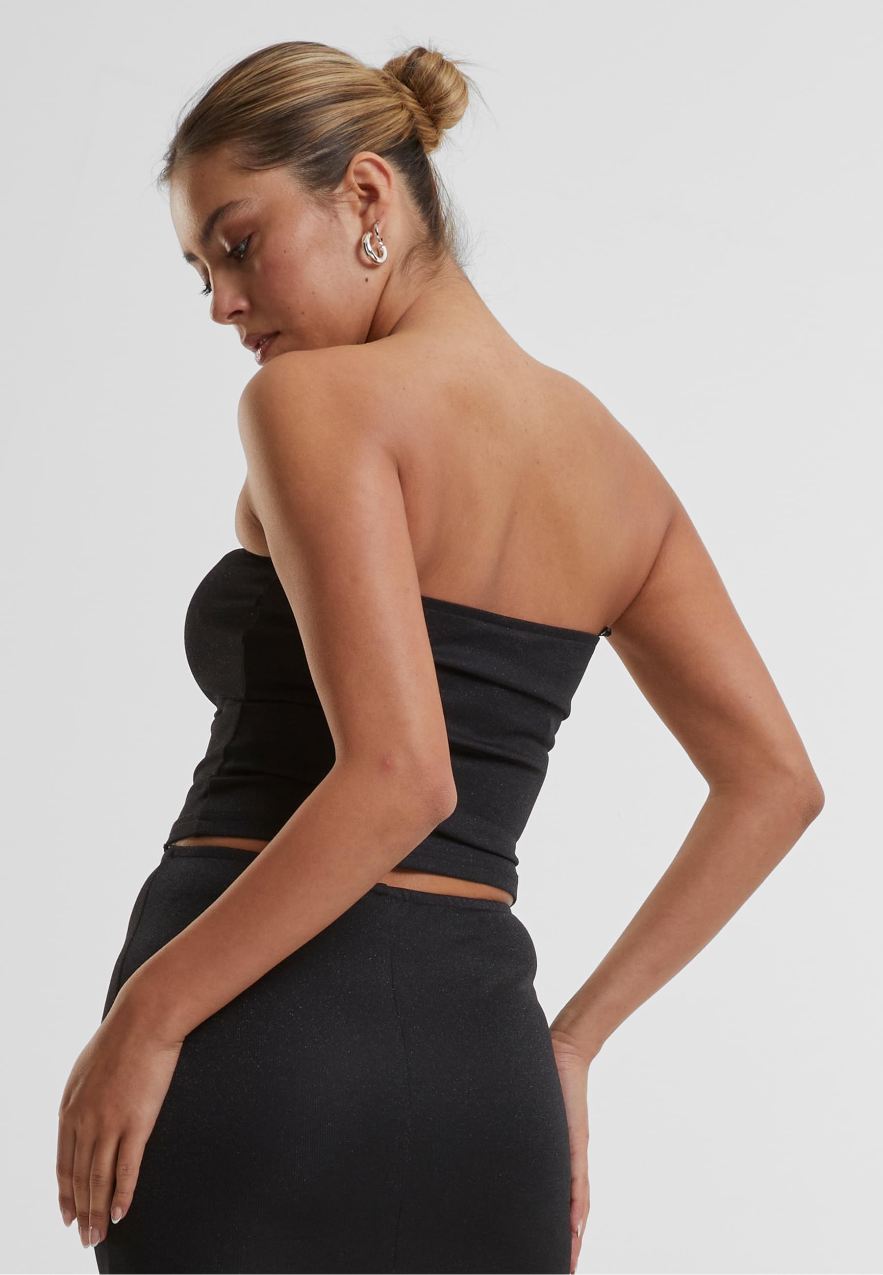 URBAN CLASSICS Bügelloser BH »Urban Classics Ladies Glitter Bandeau«