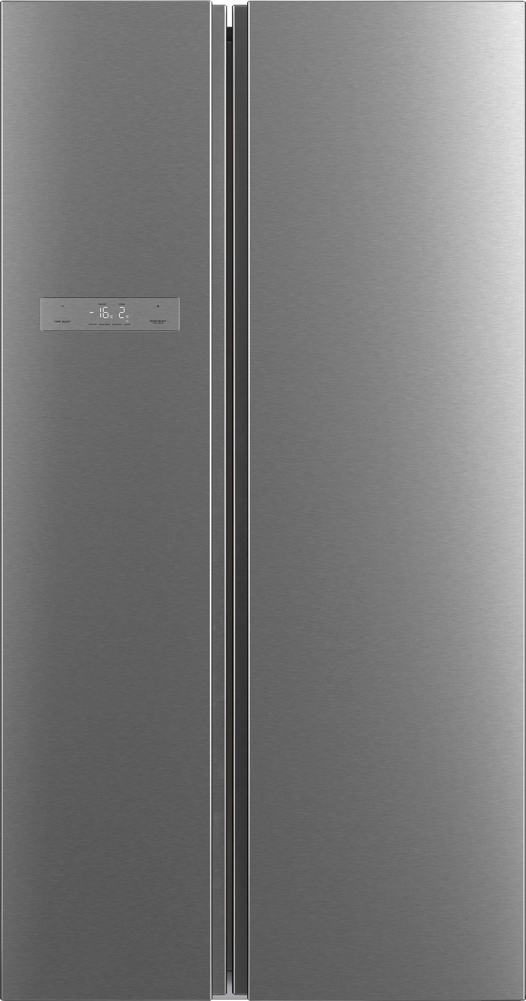 Thumbnail - Hanseatic Side-by-Side "HSBS17590CI" 179,3 cm hoch 91 cm breit Abtauautomatik, Superkühl-/Gefrierfunktion