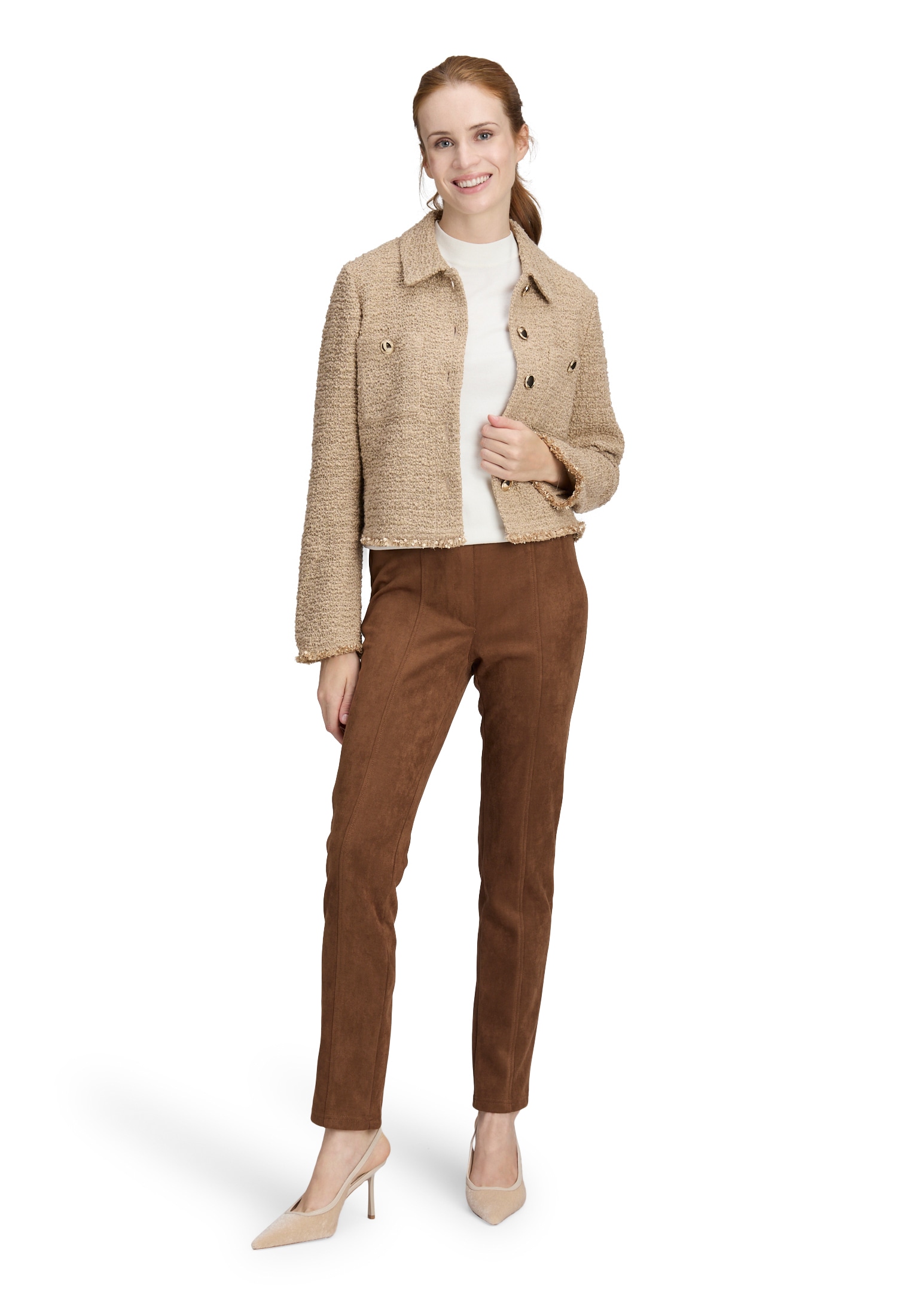 Betty Barclay Stoffhose »Betty Barclay Damen Basic-Hose Slim Fit«