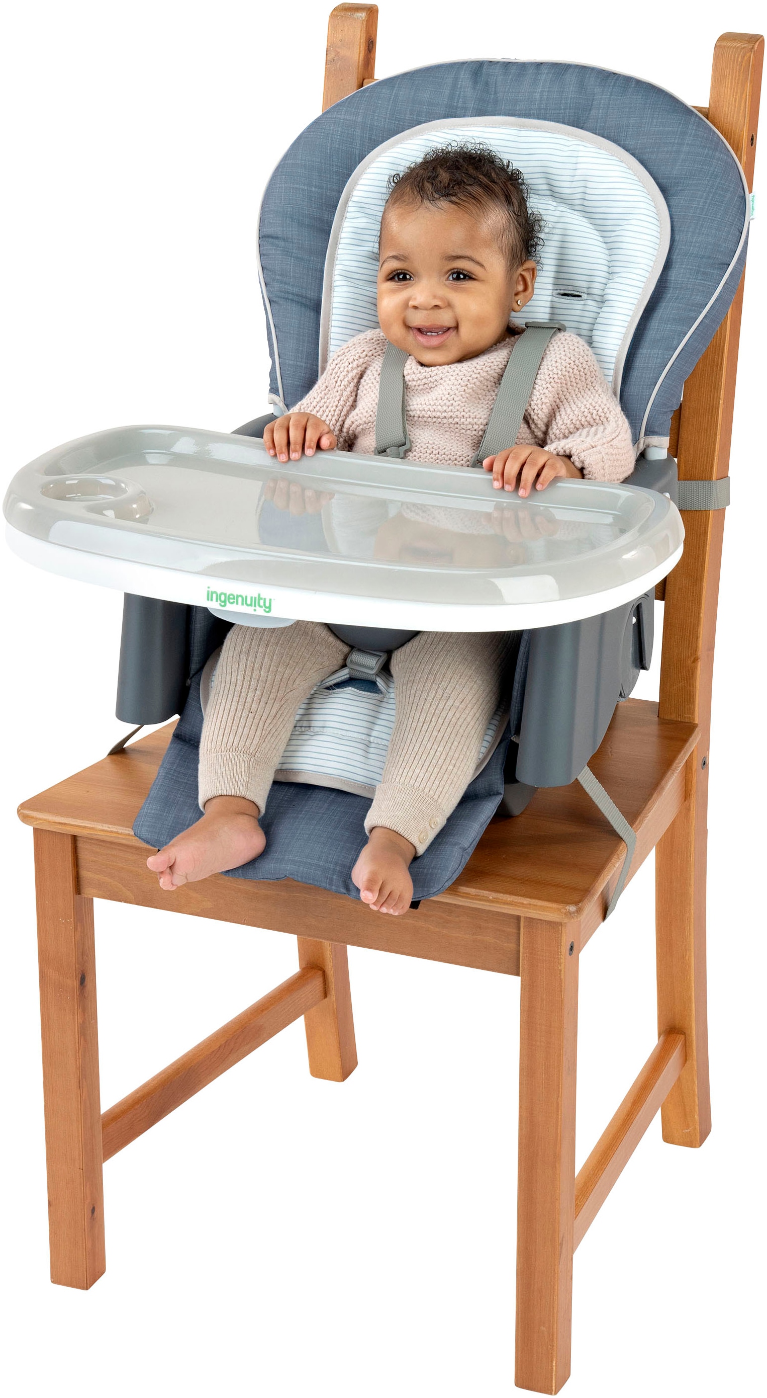 ingenuity Hochstuhl »Proper Positioner™ 7-in-1 Deluxe High Chair - Chambray«