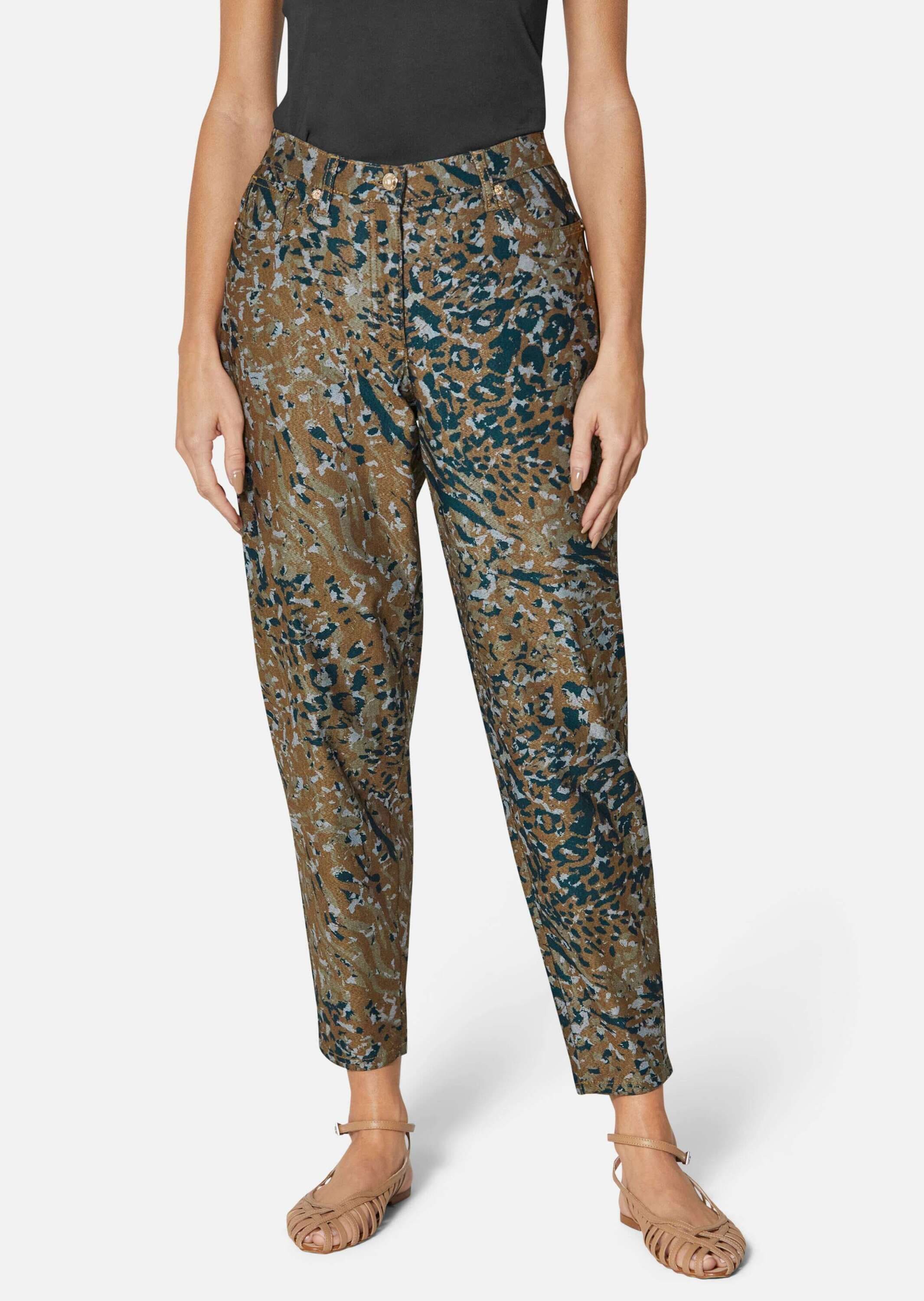 MADELEINE Regular-fit-Jeans »Jeans Karottenjeans im Highwaist-Stil«