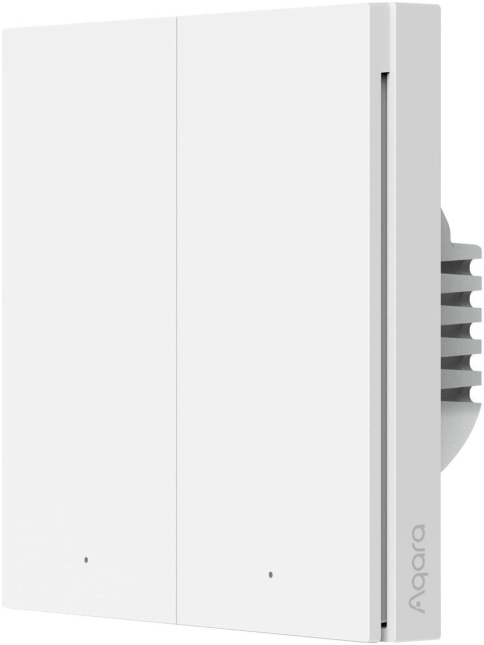 Aqara Schalter »Smart Wall Switch H1 (Mit Neutral, Double Rocker)«