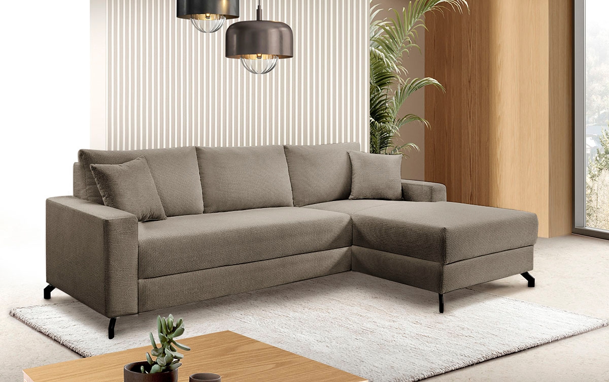 exxpo - sofa fashion Ecksofa "Quattro schlicht & zeitlos, bequem, L-Form, B günstig online kaufen
