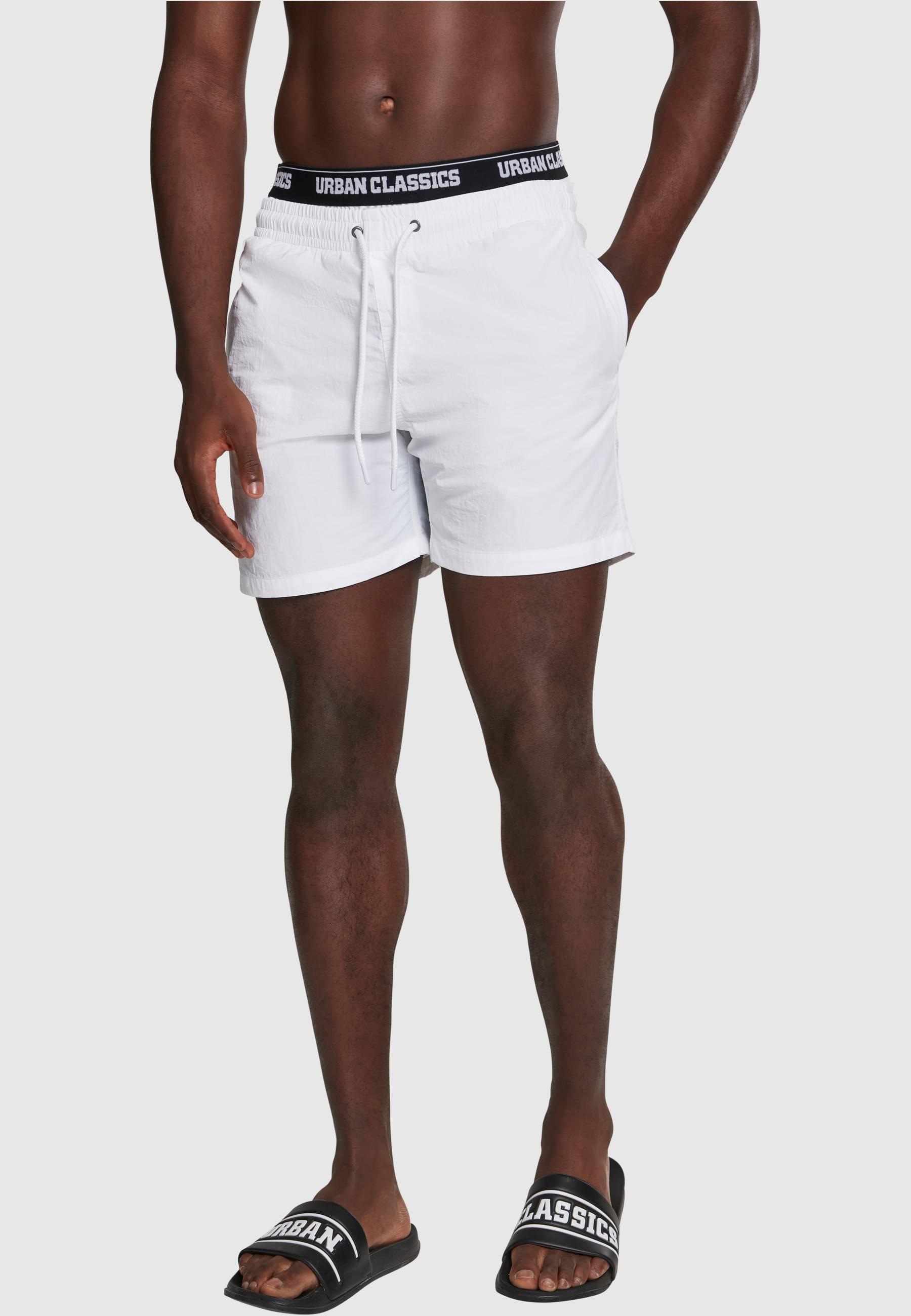 URBAN CLASSICS Badeshorts »Urban Classics Herren Two in One Swim Shorts«