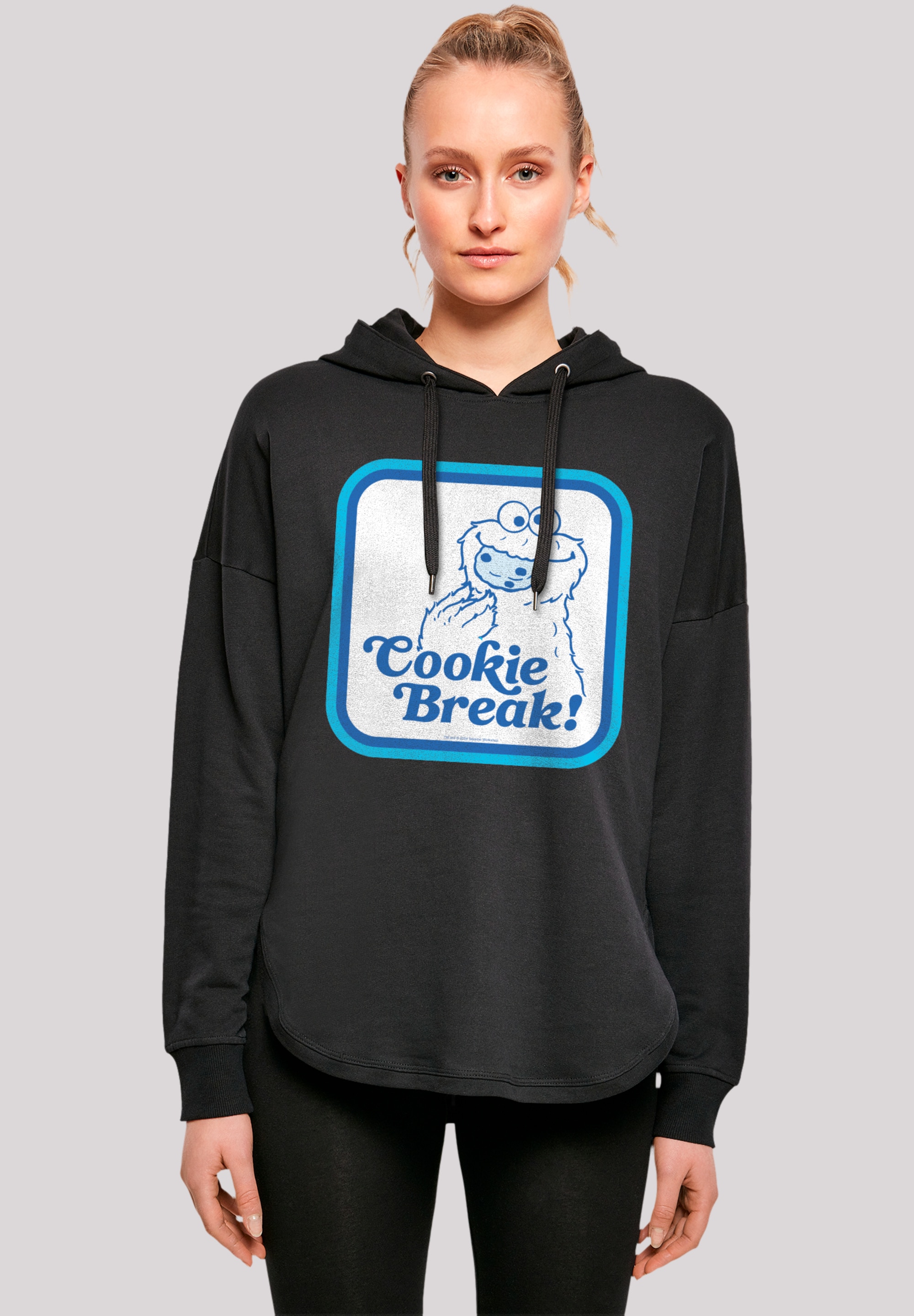 F4NT4STIC Kapuzenpullover "Sesamstraße Cookie Bracke", Premium Qualität, We günstig online kaufen