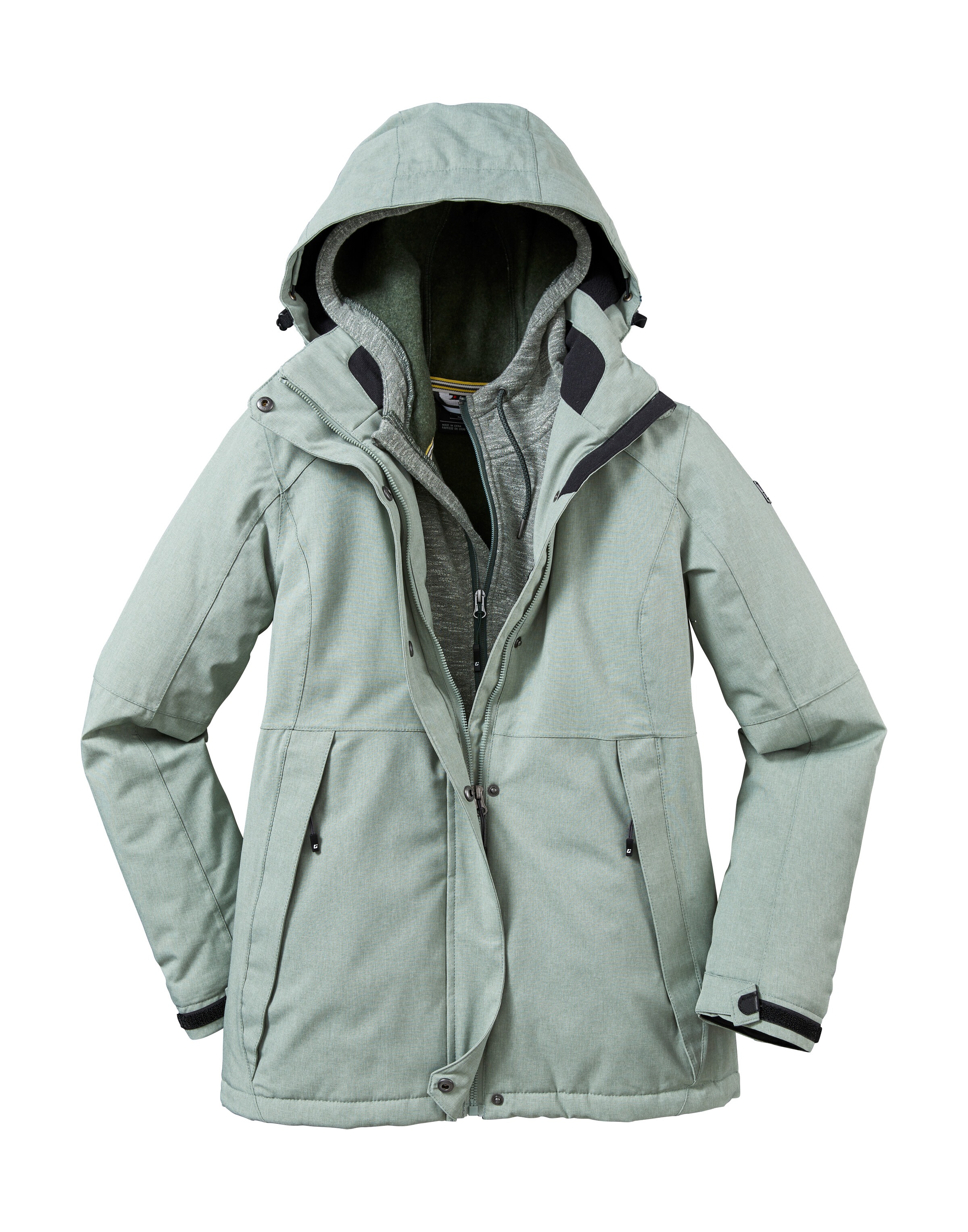 Thumbnail - Killtec Outdoorjacke "KOW 37 WMN JCKT" Wasserdichte Damen Funktionsjacke mit abnehmbarer Kapuze