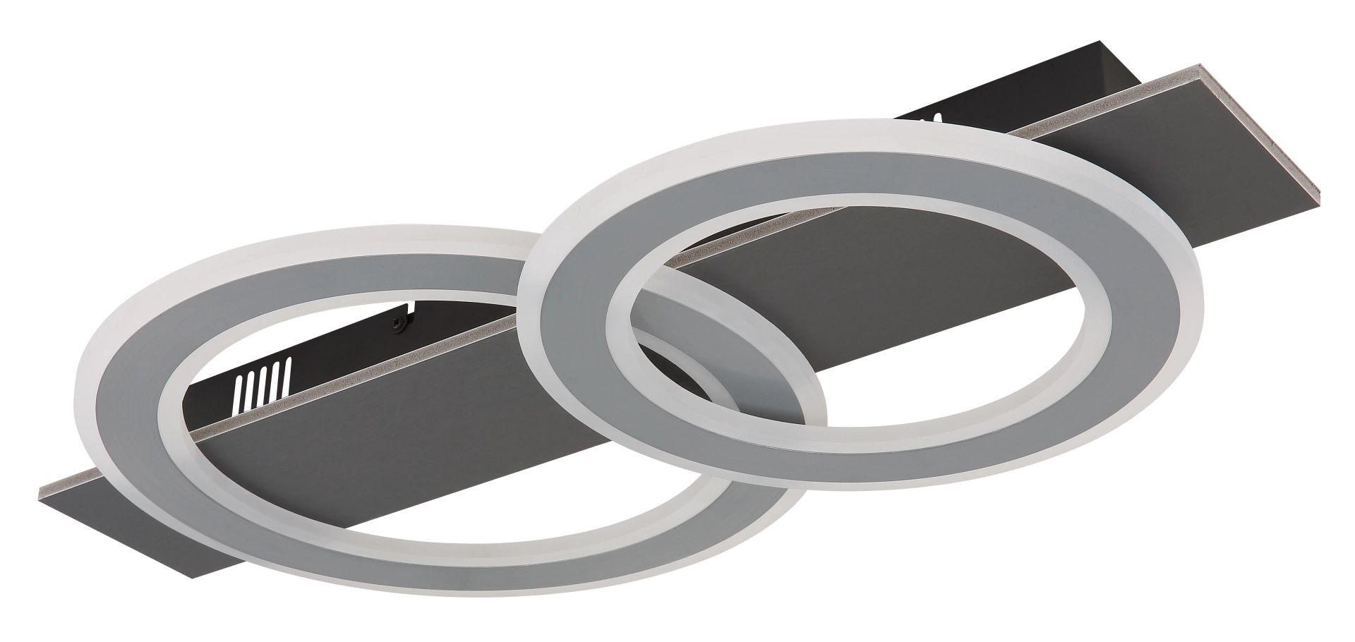 GLOBO LIGHTING Deckenleuchte "JAYDEN", 1 Stk., grau, Wohnzimmer, Leuchten, Deckenlampe, Wohnzimmer, Schlafzimmer, 3000 Kelvin