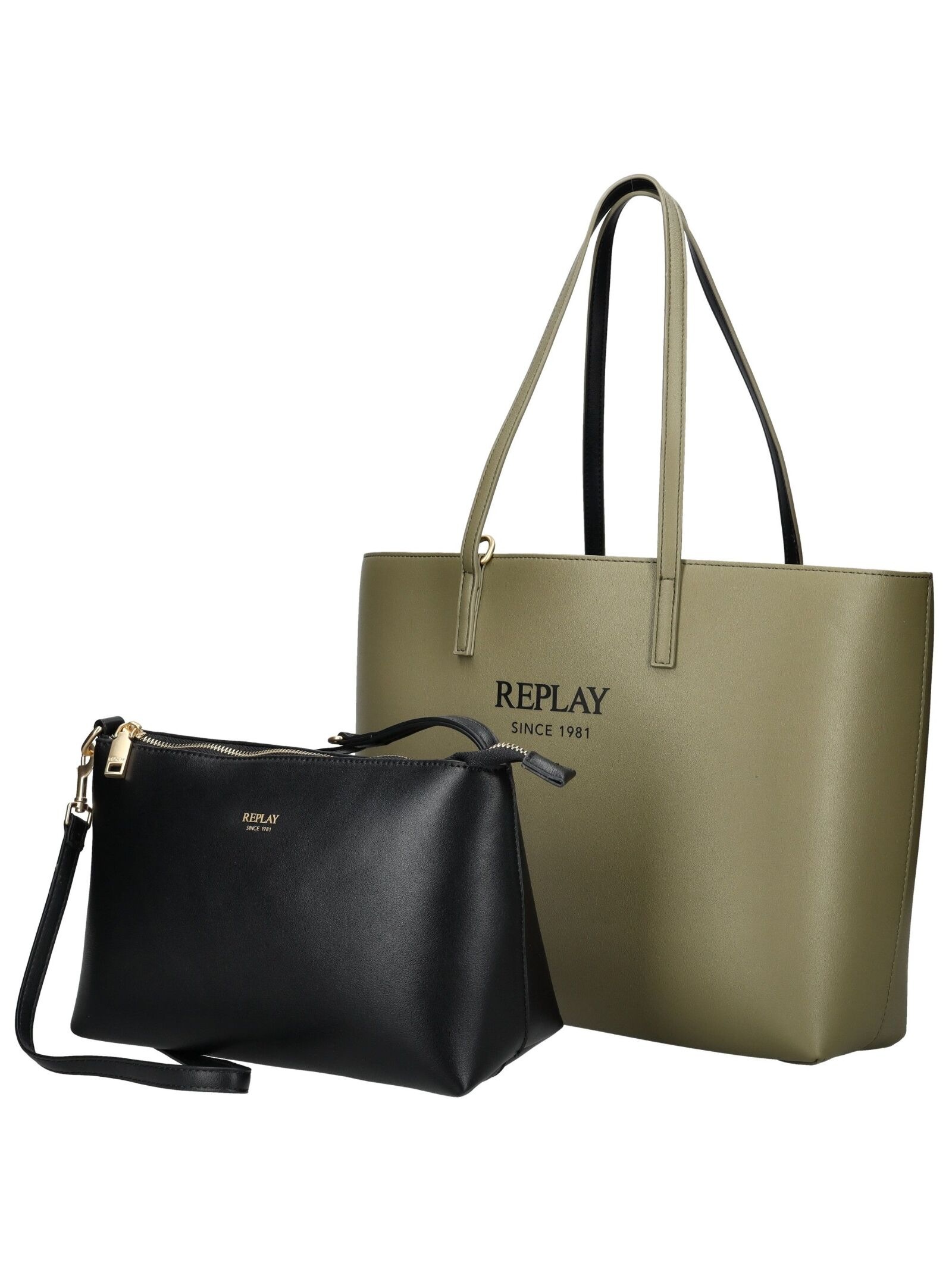 Replay Henkeltasche »Replay Taschen Lederimitat«
