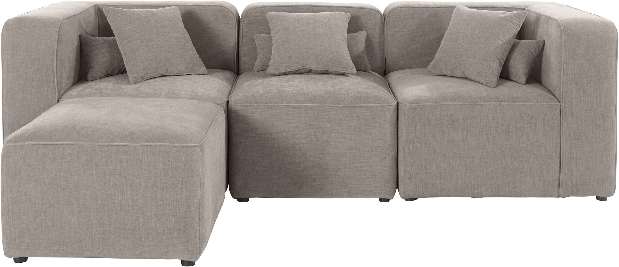 Home affaire 3-Sitzer "Sundstrup L-Form" Modulserie, individuelle Zusammens günstig online kaufen