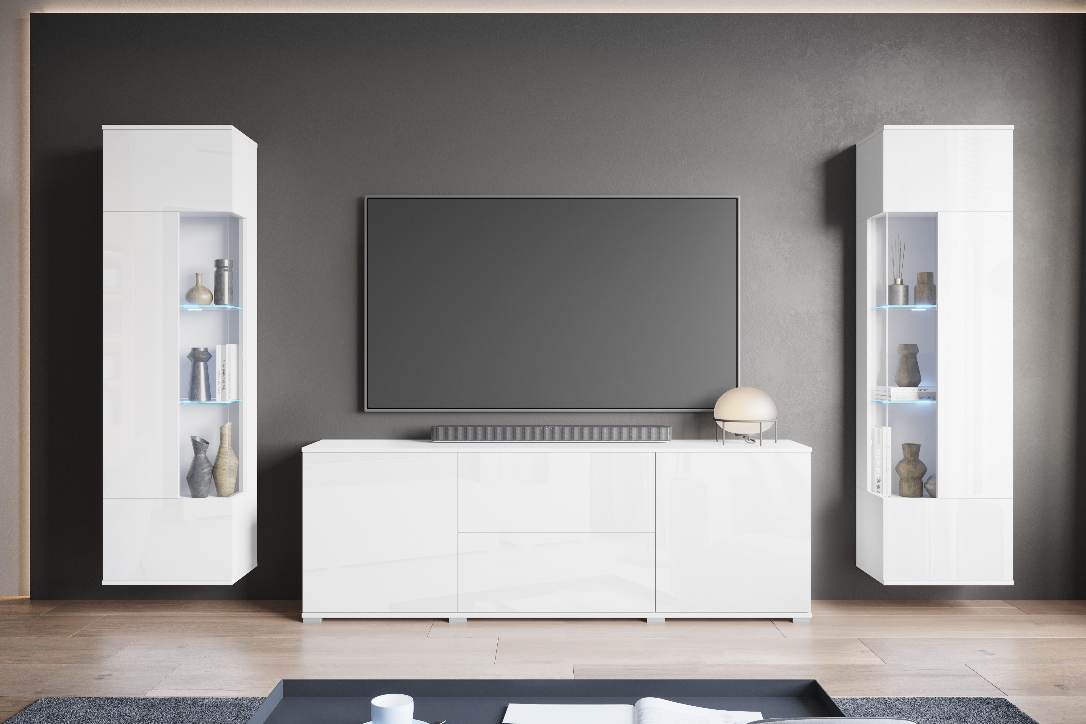 OTTO home "KENIA" Komplett-Set, 3 Stk. tlg.