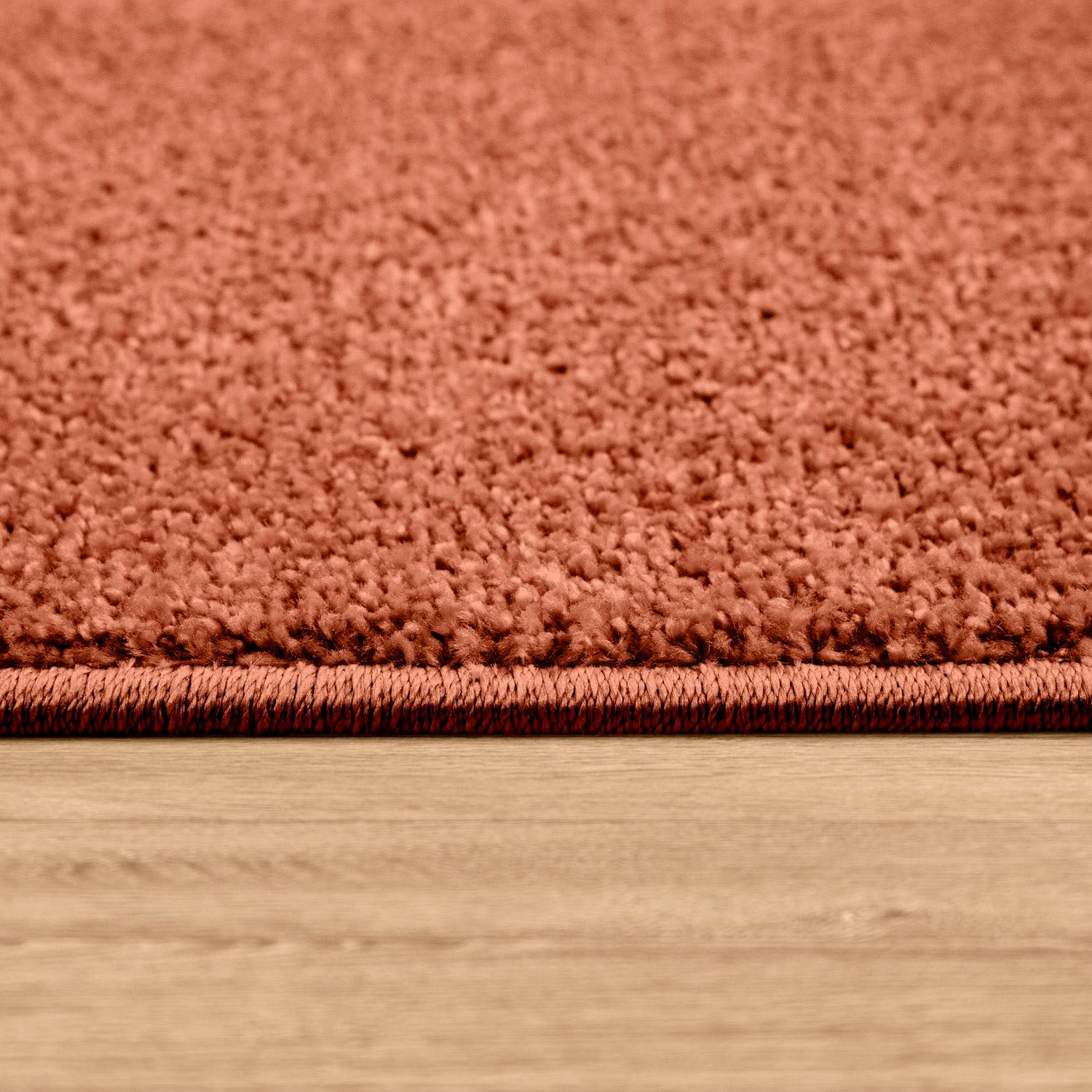 | ideal Wohnzimmer Teppich Uni-Farben, Home Rechnung im & Schlafzimmer »Porto rechteckig, BAUR Kurzflor, auf 890«, Paco