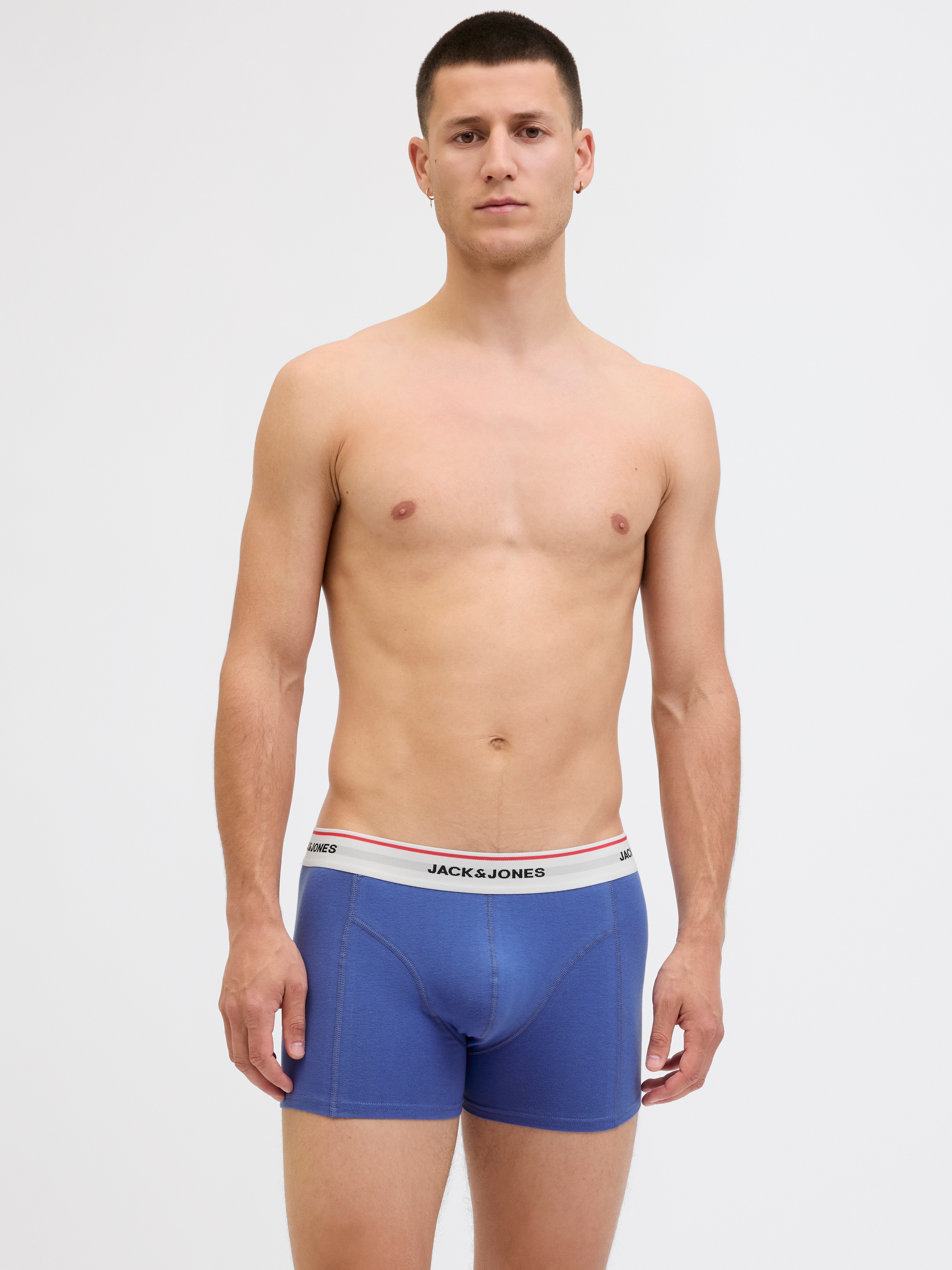 Thumbnail - Jack & Jones Trunk "JACKAYDEN SOLID TRUNKS 3 PACK SN" Packung, 3 Stk.