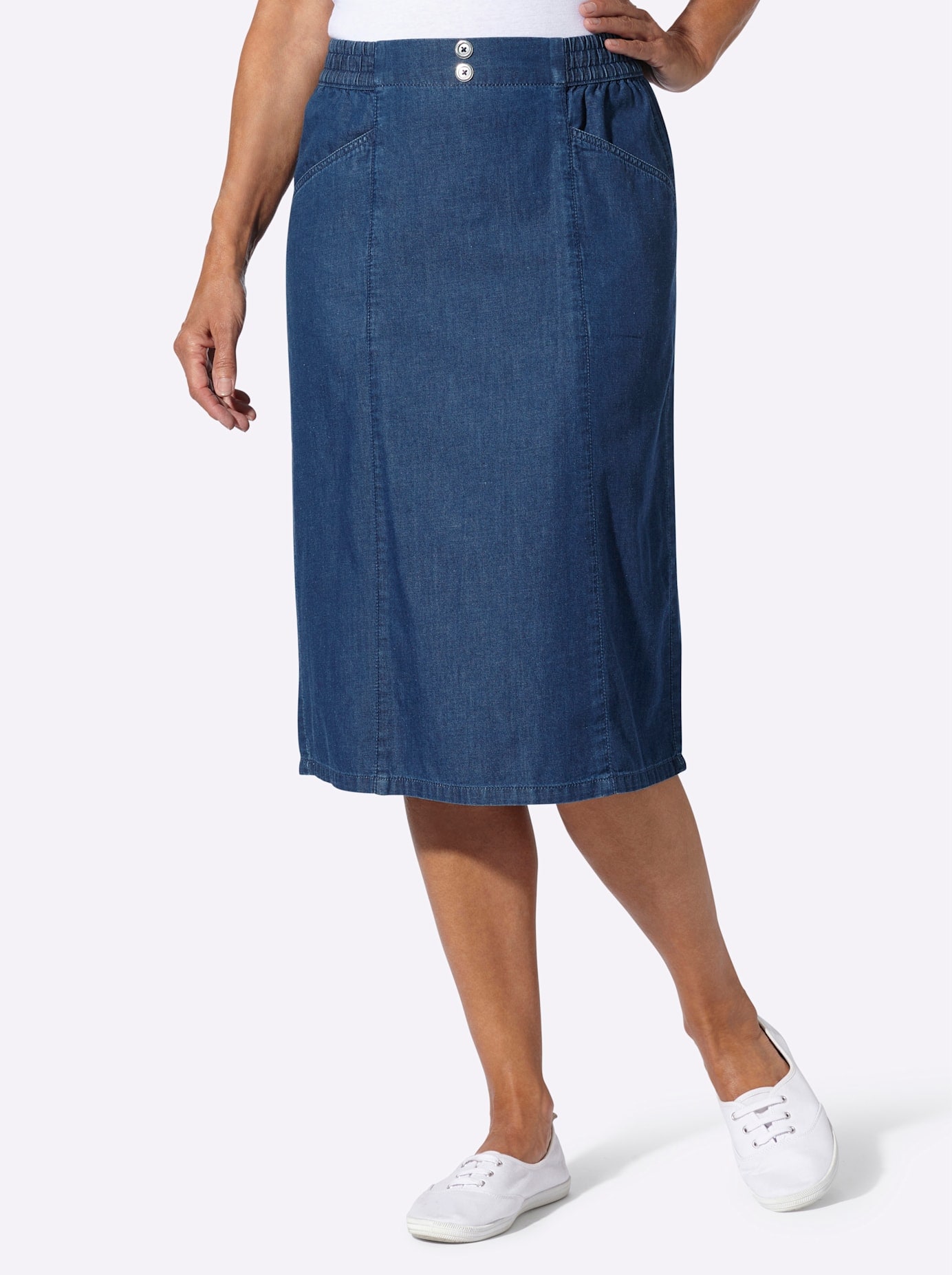 Classic Basics Jeansrock