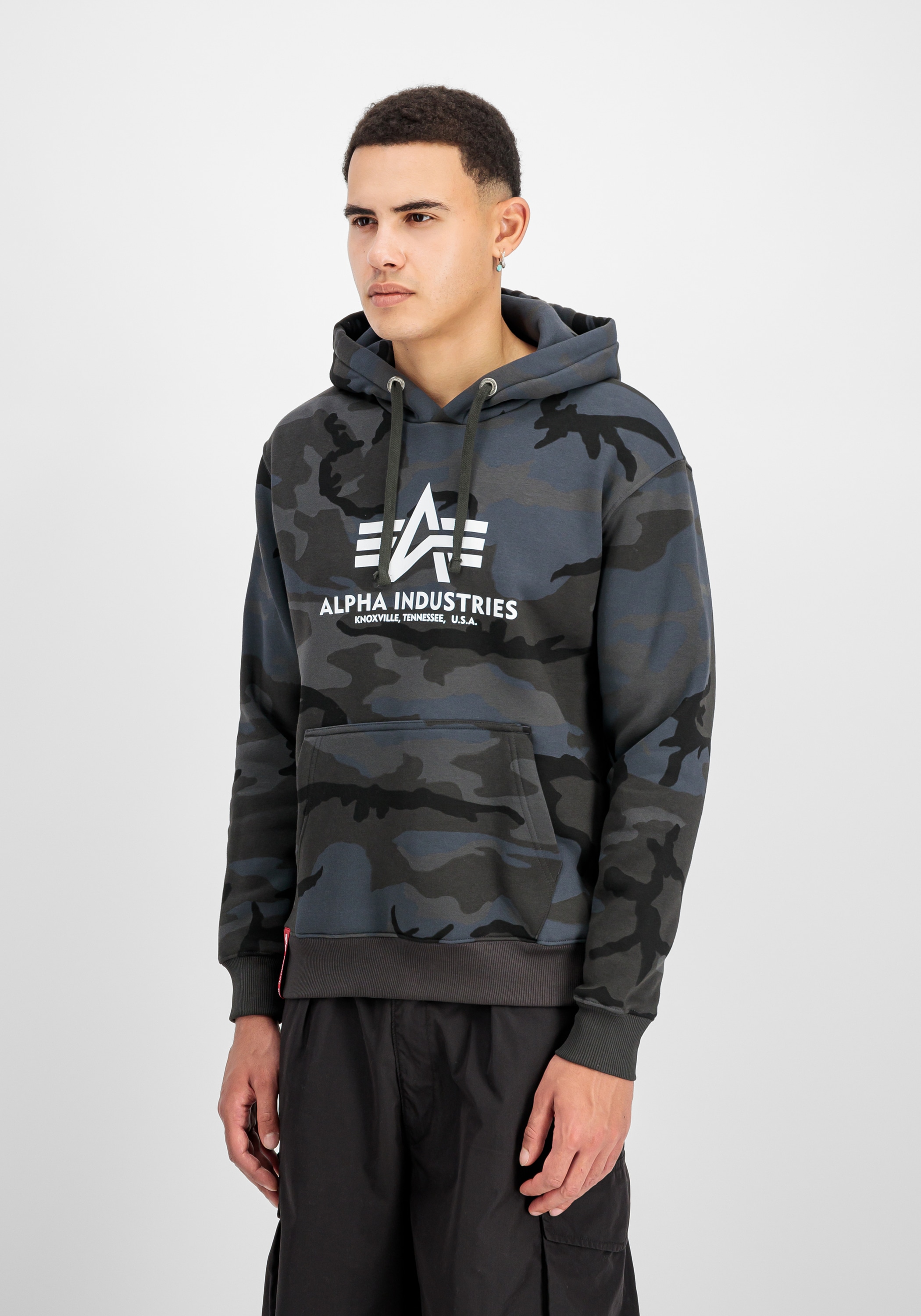 Alpha Industries Hoodie »Alpha Industries Men - Hoodies Basic Hoodie BL Camo«
