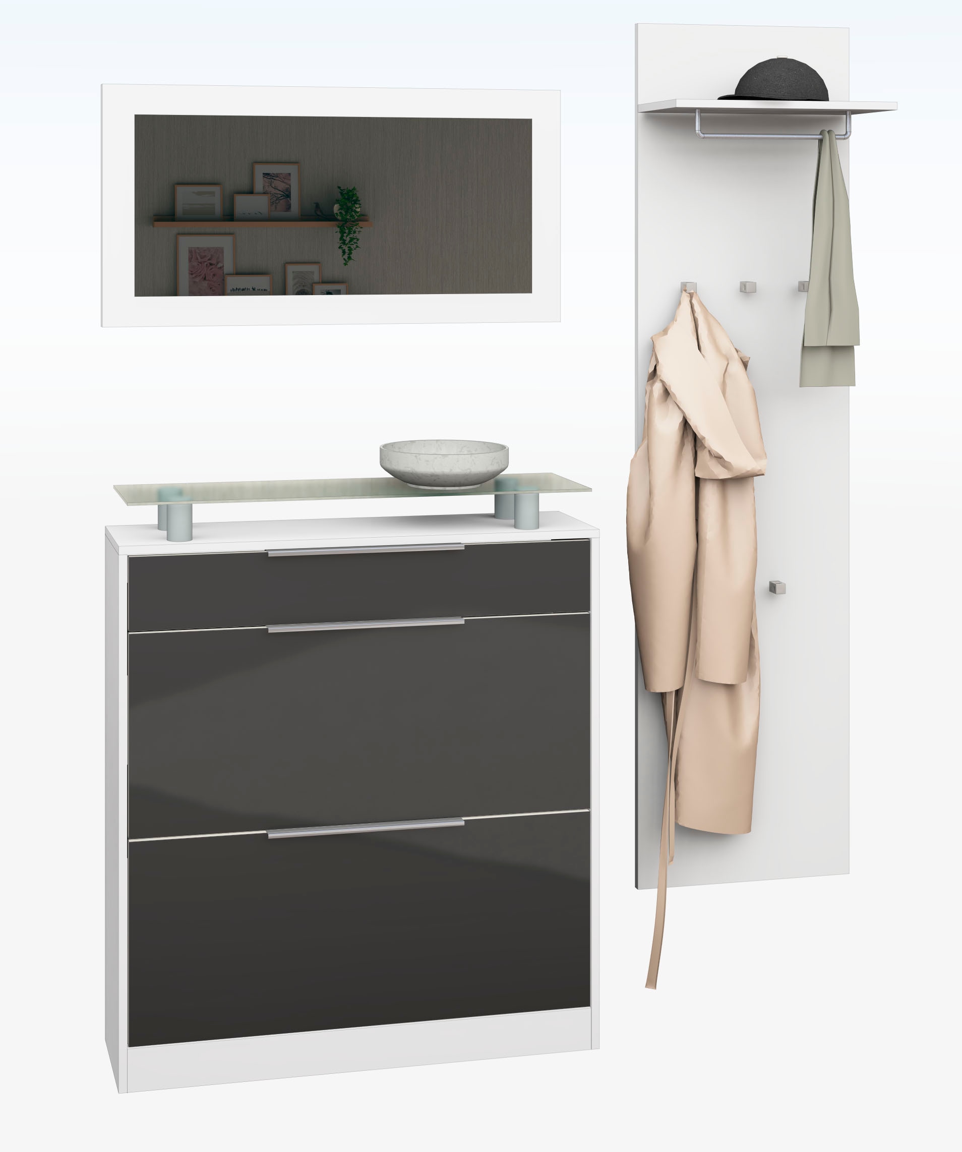 borchardt Möbel Garderoben-Set "Oliva" günstig online kaufen