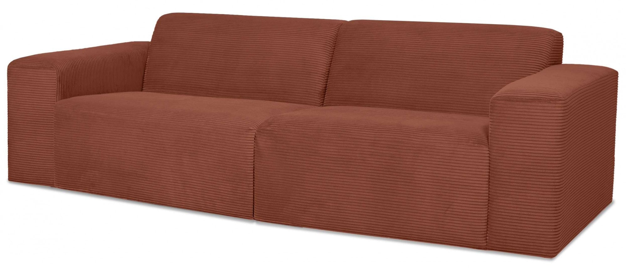INOSIGN 3-Sitzer »Koa, 228 cm, Modulsofa in Webstoff, Cord«, Designsofa in Cord, weicher Lounge-Sitzkomfort