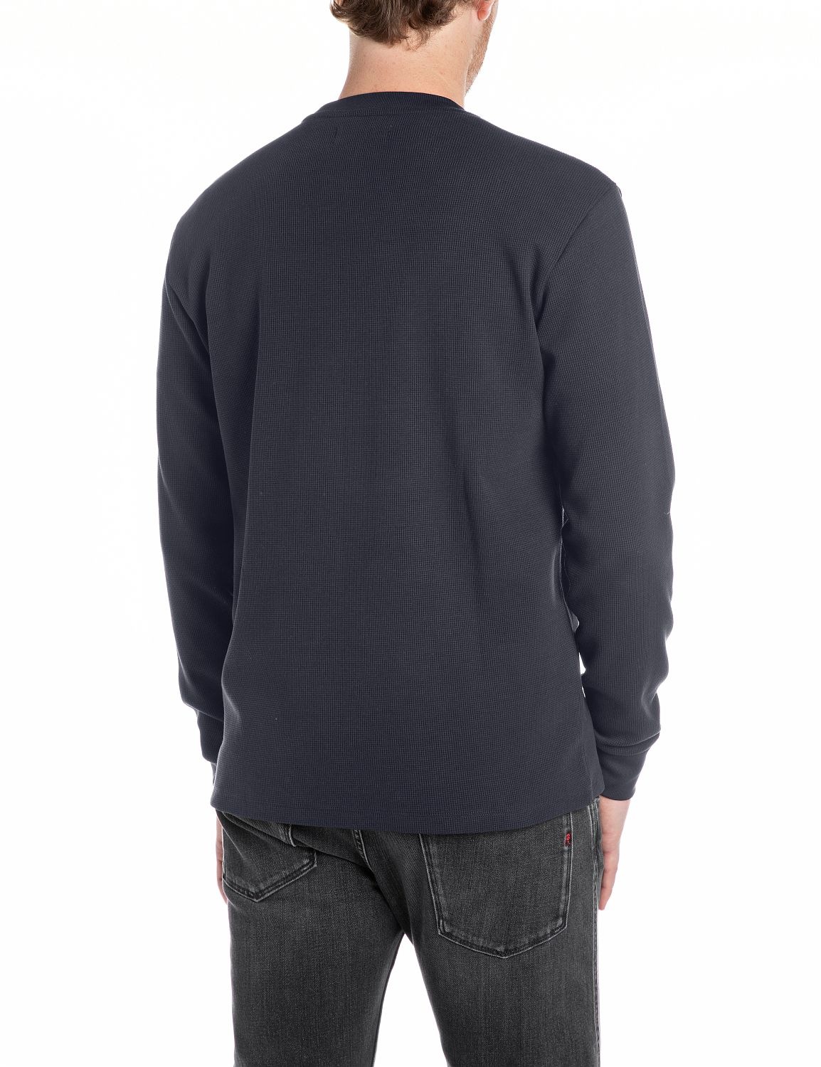 Replay Longsleeve, Regular Fit, Rundhalsform günstig online kaufen