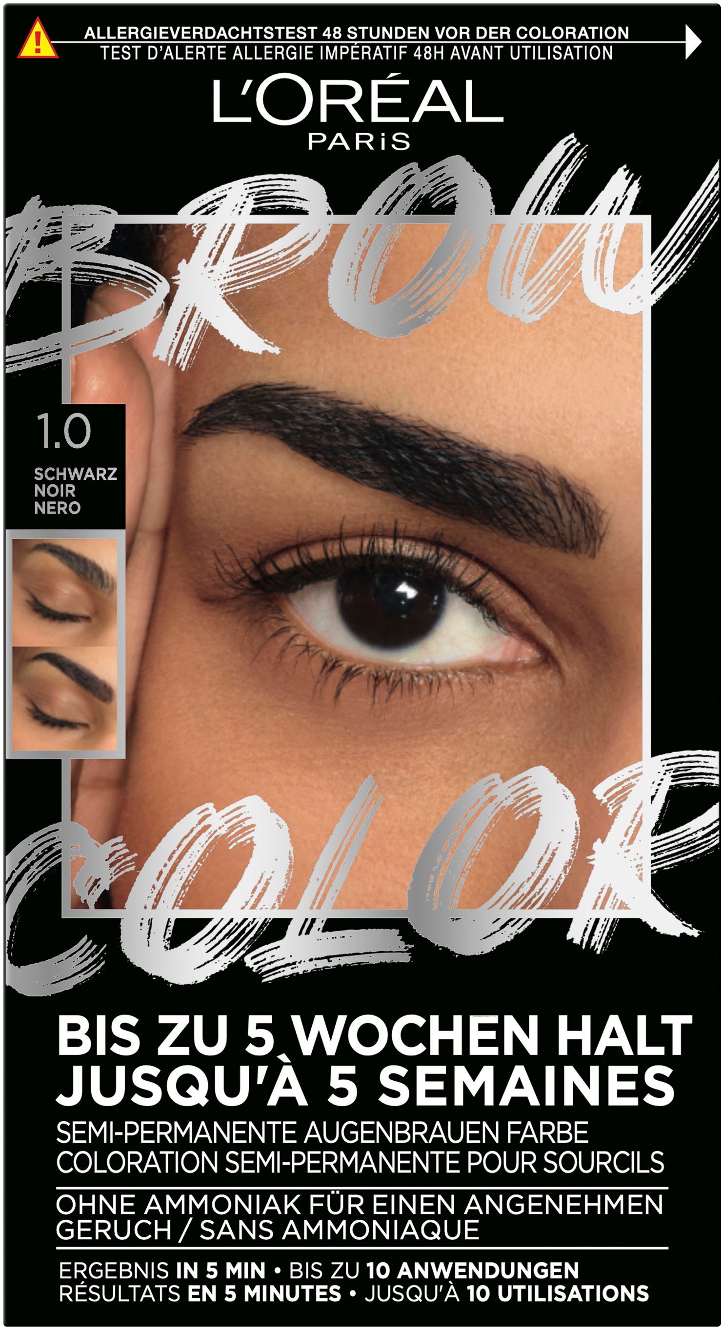 L'ORÉAL PARIS Augenbrauenpflege »Brow Color«, mit ammoniakfreier Formel