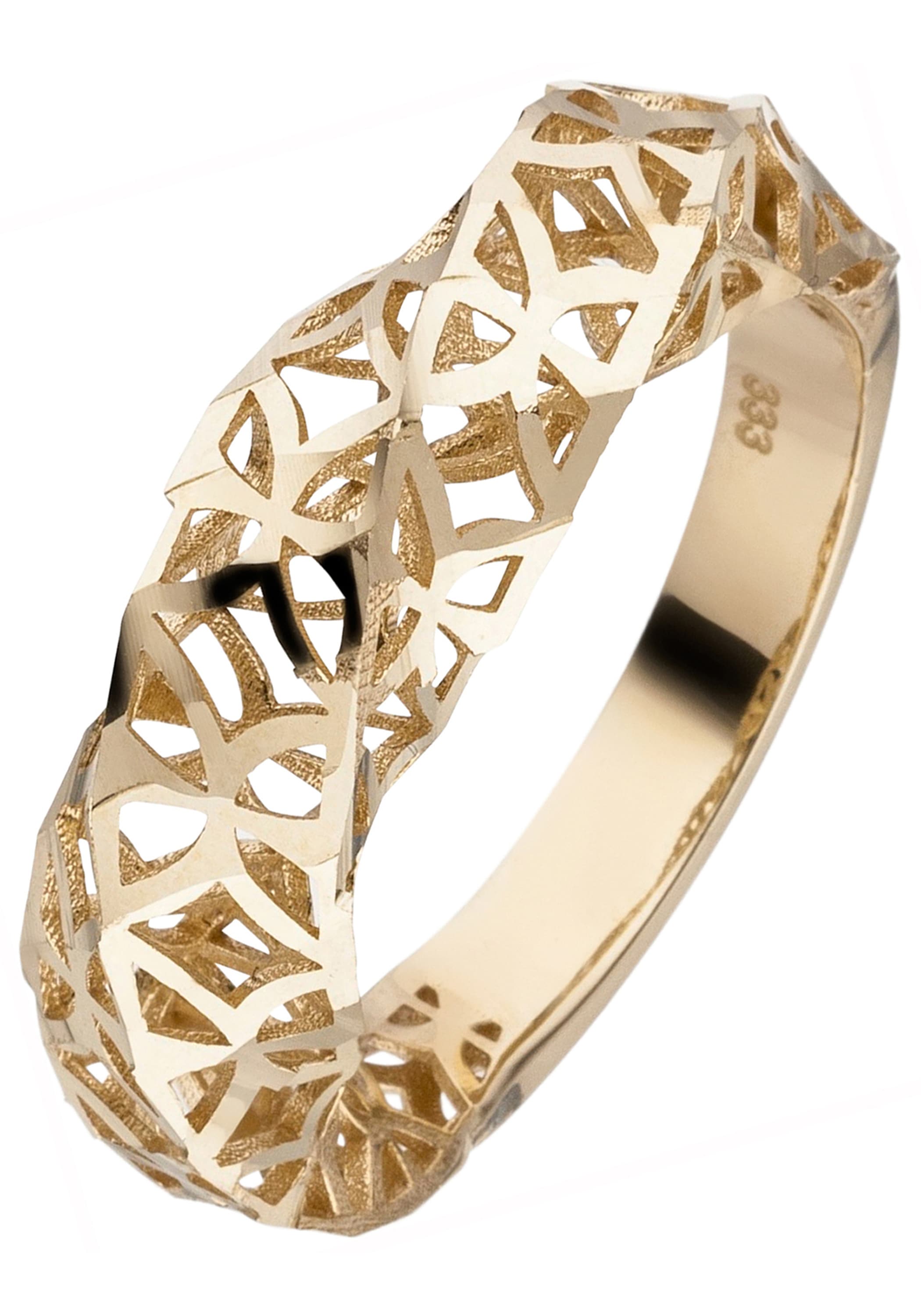 JOBO Fingerring gedreht 333 Gold