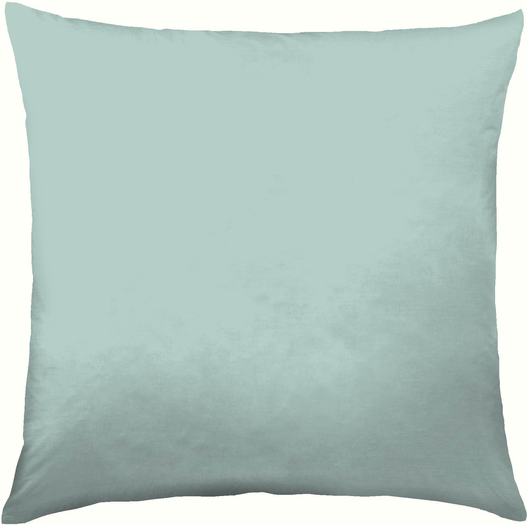Kaeppel "Uni Mako-Satin, 100% Baumwolle" Kissenhülle in vielen schönen Farbtönen mit Reißverschluss