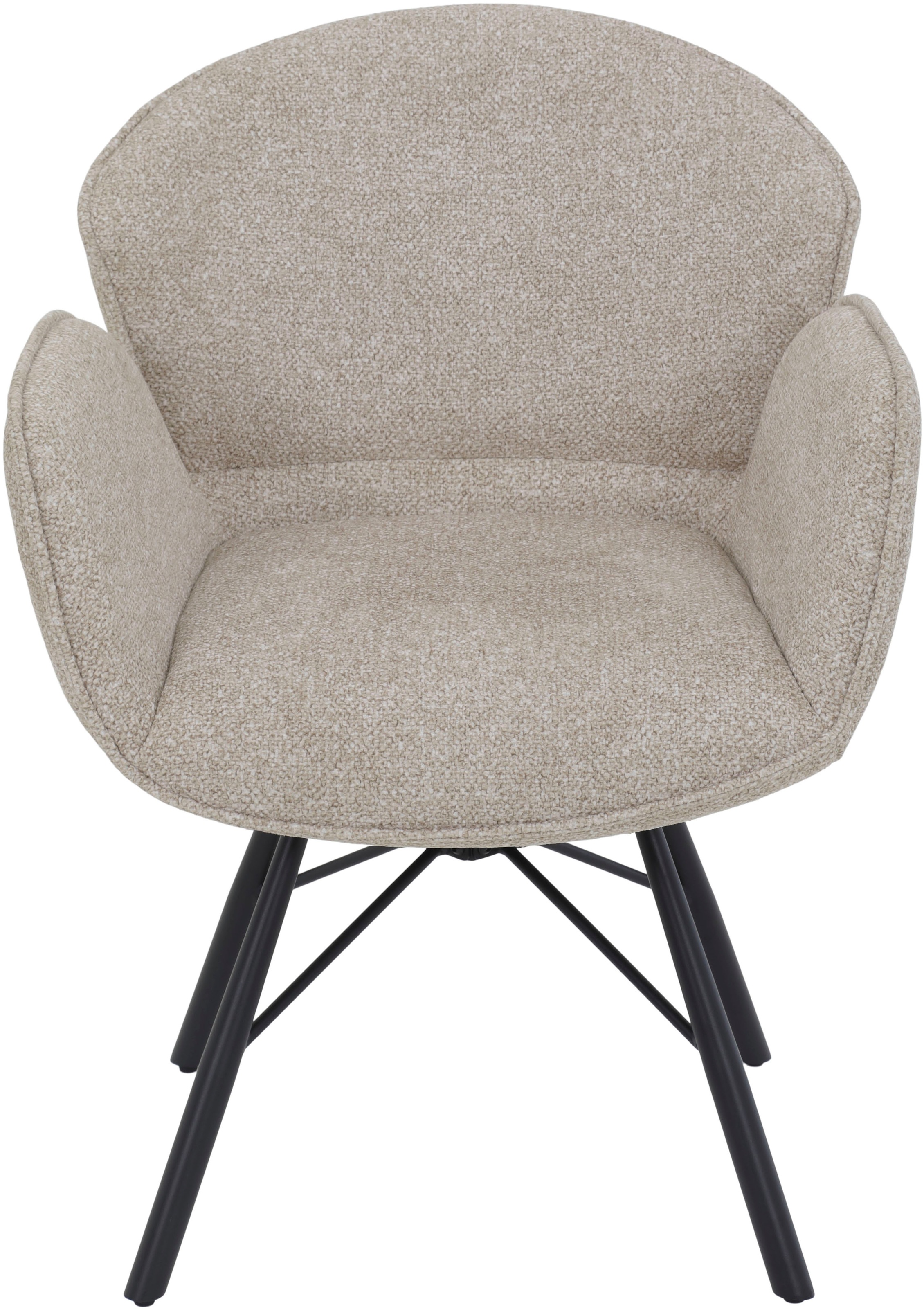 HELA 4-Fußstuhl "BRISTOL, Armlehnen Stuhl, Sessel, Esszimmerstuhl" (Set) 1 günstig online kaufen