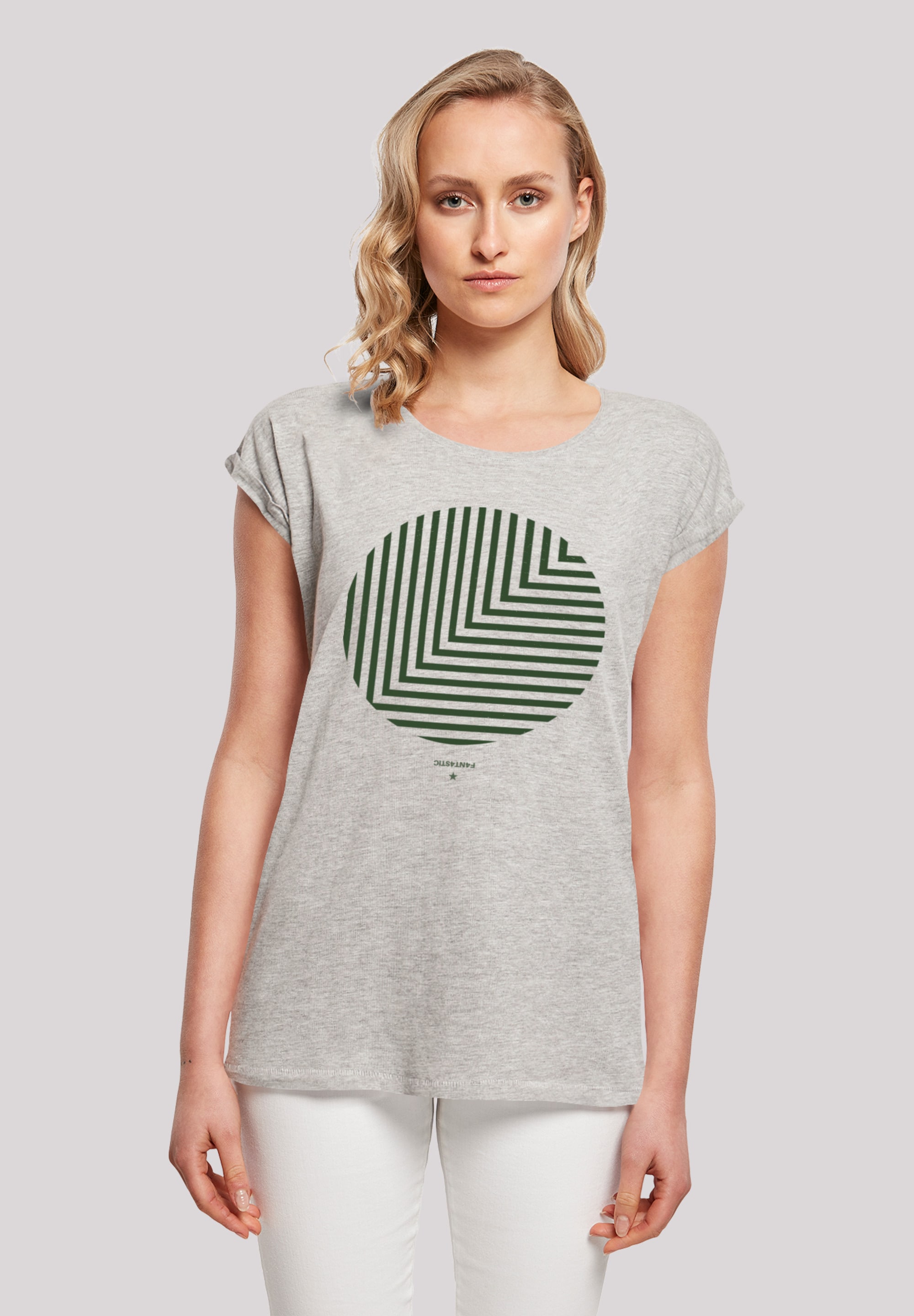 F4NT4STIC T-Shirt "Geometrics Grün", Print günstig online kaufen