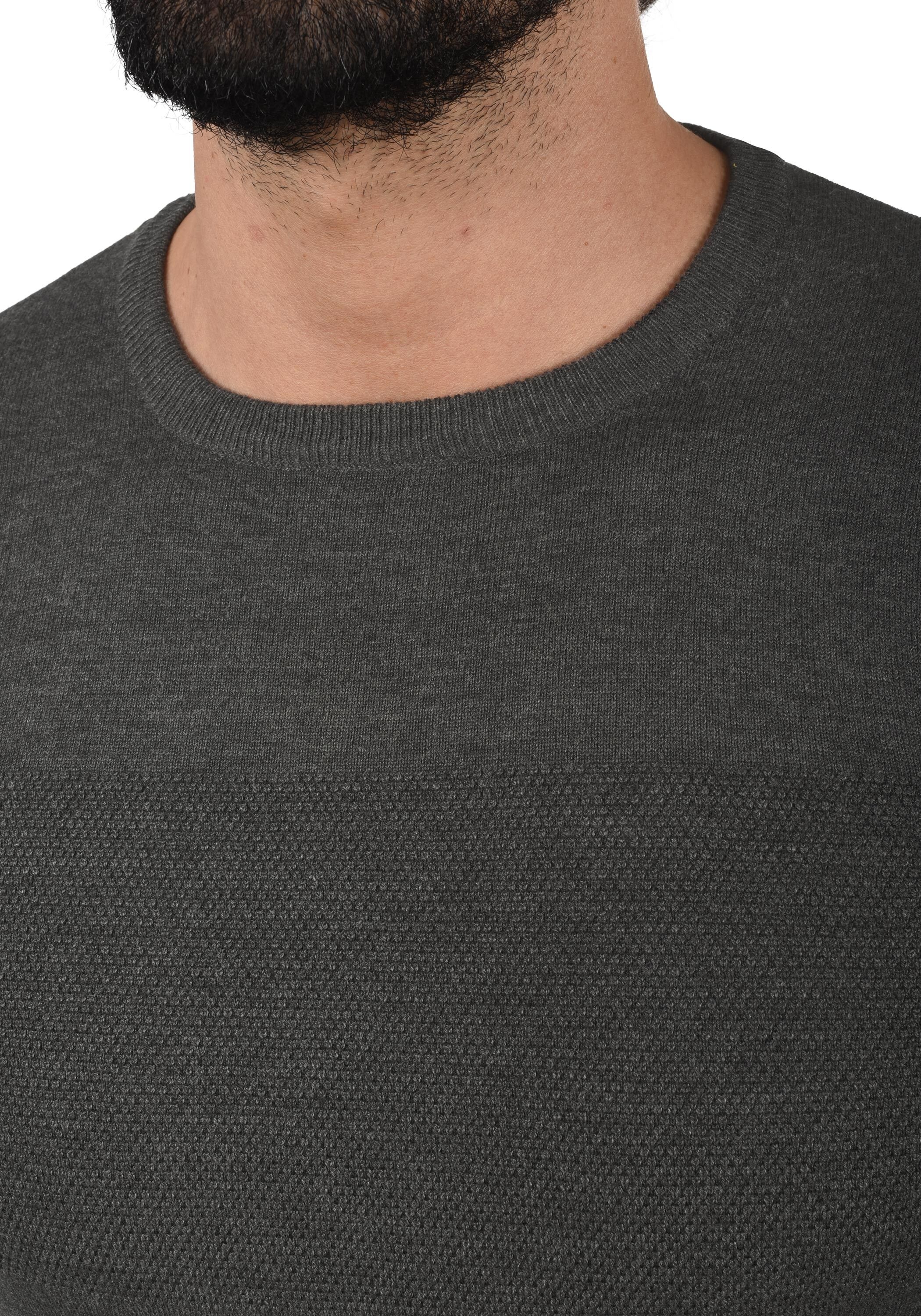 Indicode Strickfleece-Pullover »Strickpullover IDErnesto«