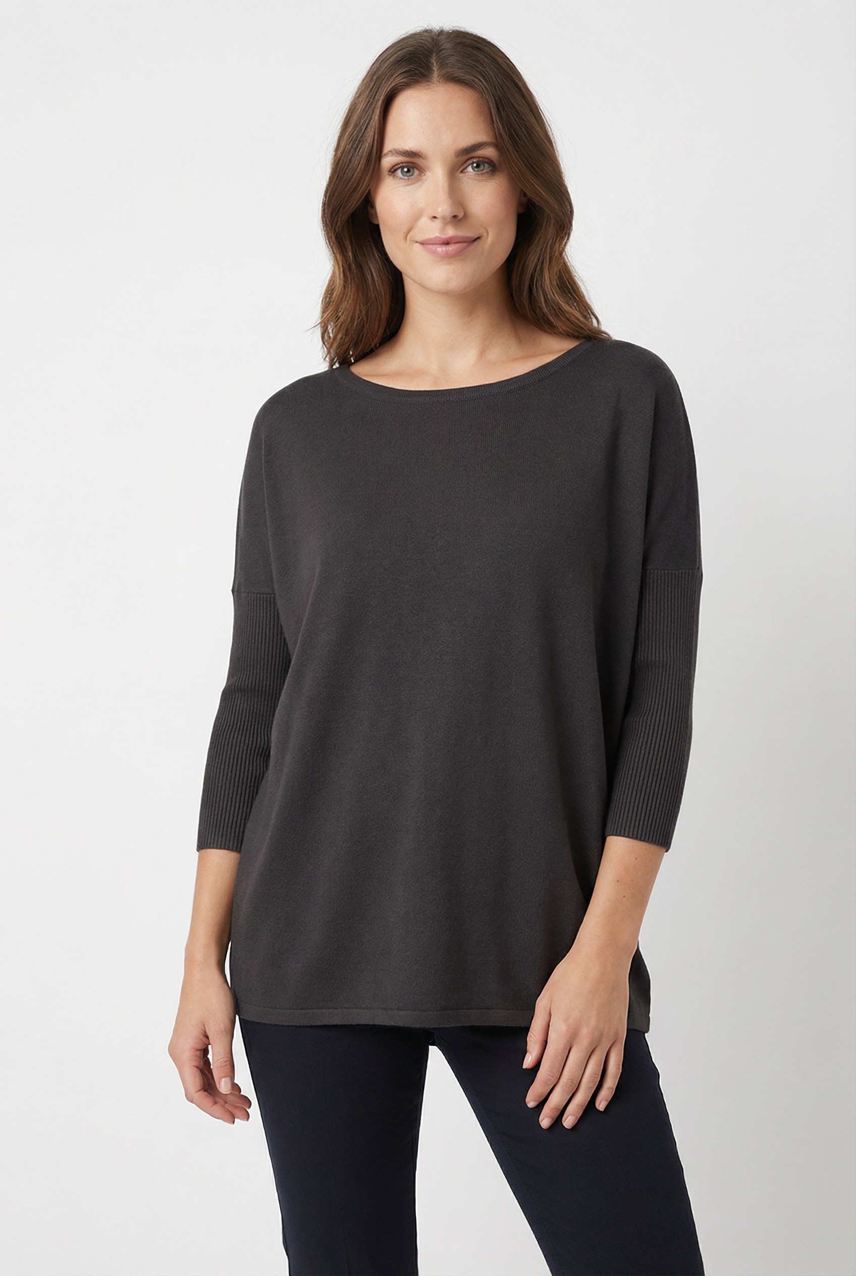 FREEQUENT Strickpullover "FQJONE-PU" mit 3/4 Armen günstig online kaufen