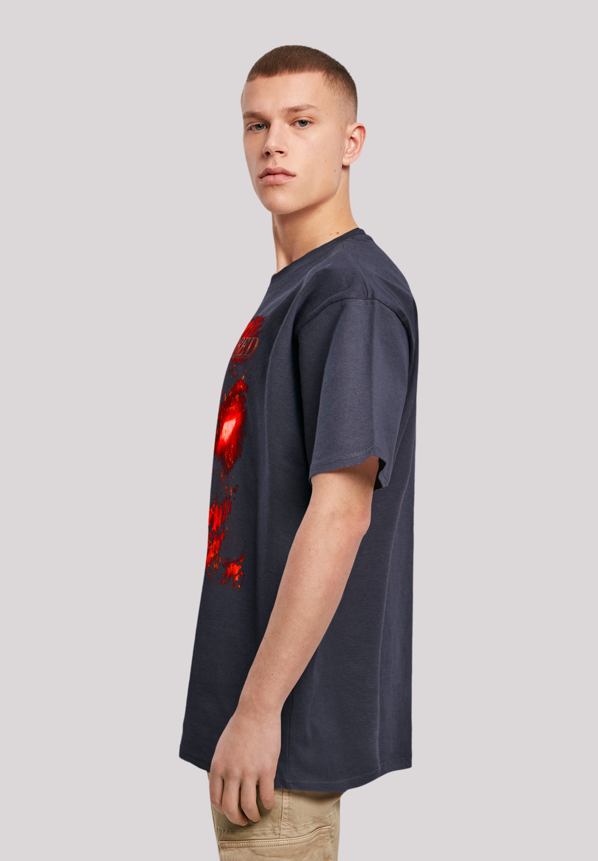 F4NT4STIC T-Shirt »Disturbed Heavy Metal Splat Face«, Premium Qualität, Rock-Musik, Band