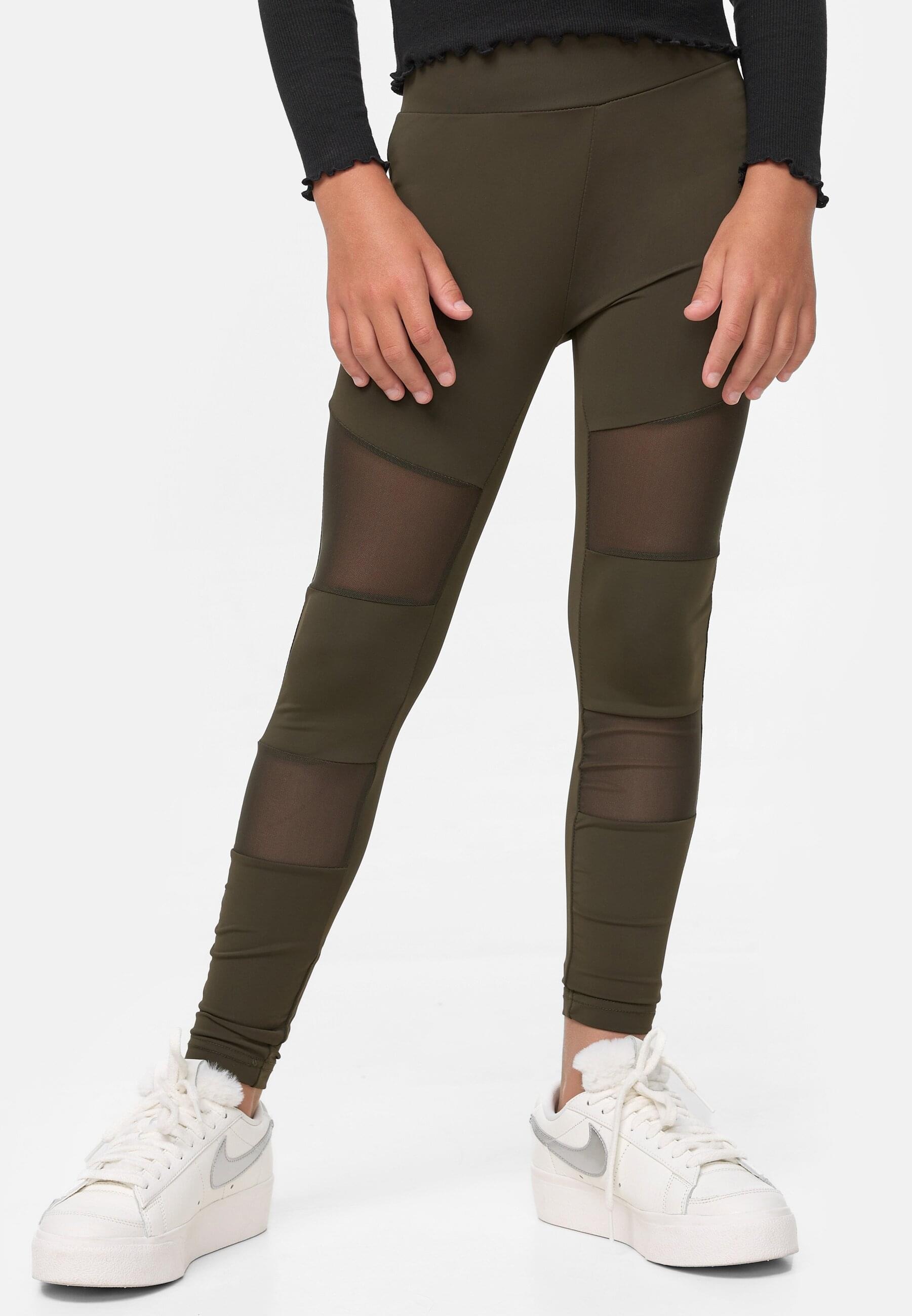 URBAN CLASSICS Leggings »Urban Classics Damen Girls Tech Mesh Leggings«, (1 tlg.)