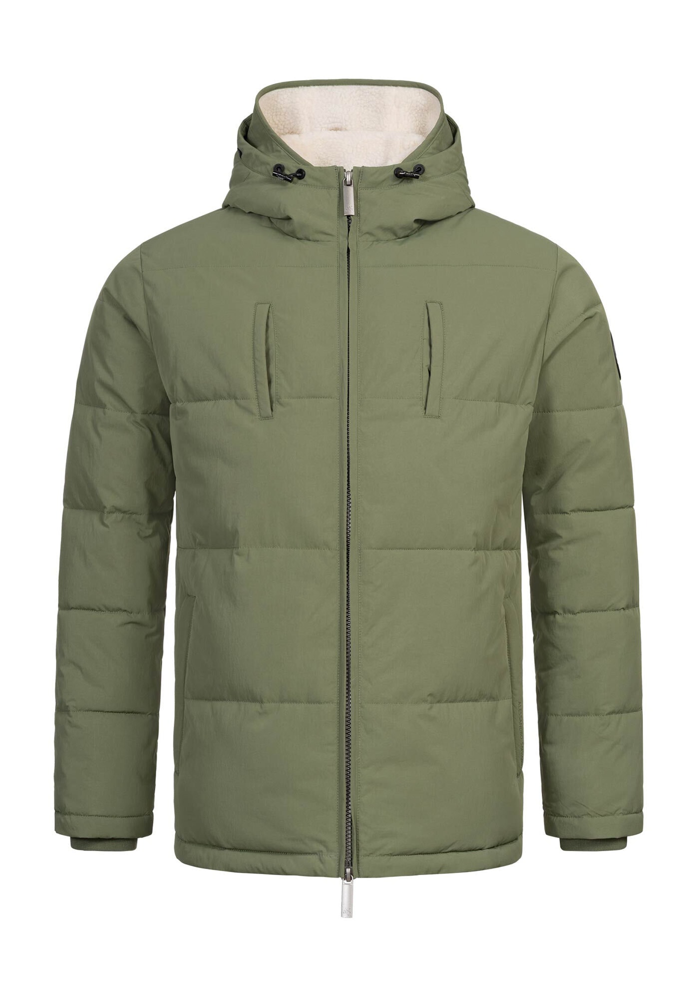 Alessandro Salvarini Winterjacke »ASFredii« mit abnehmbaren Teddy-Fleece-Innenlayer