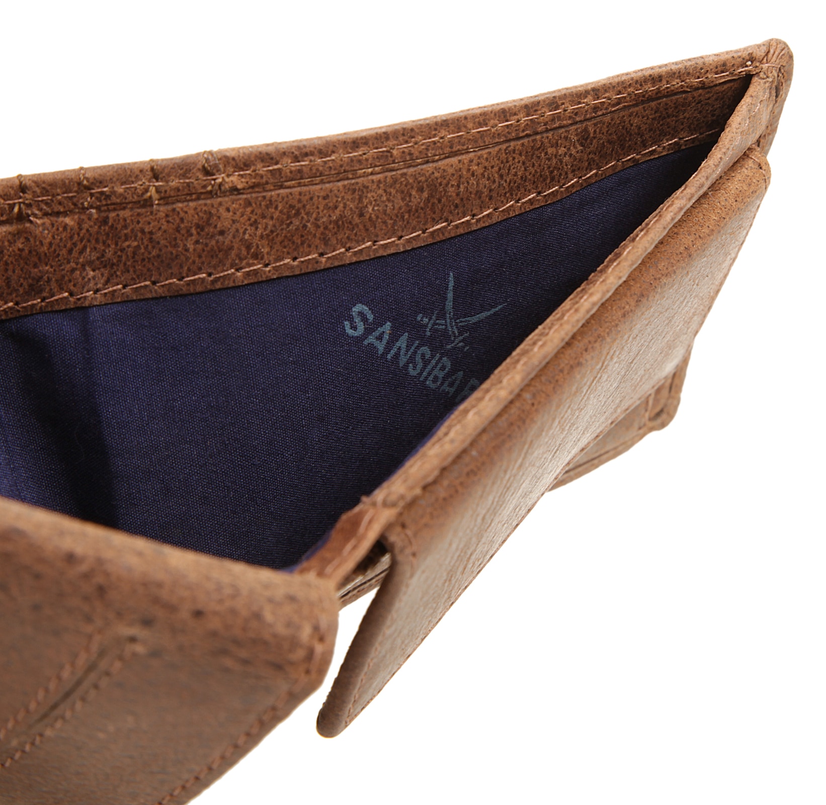 Sansibar Geldbörse echt Leder