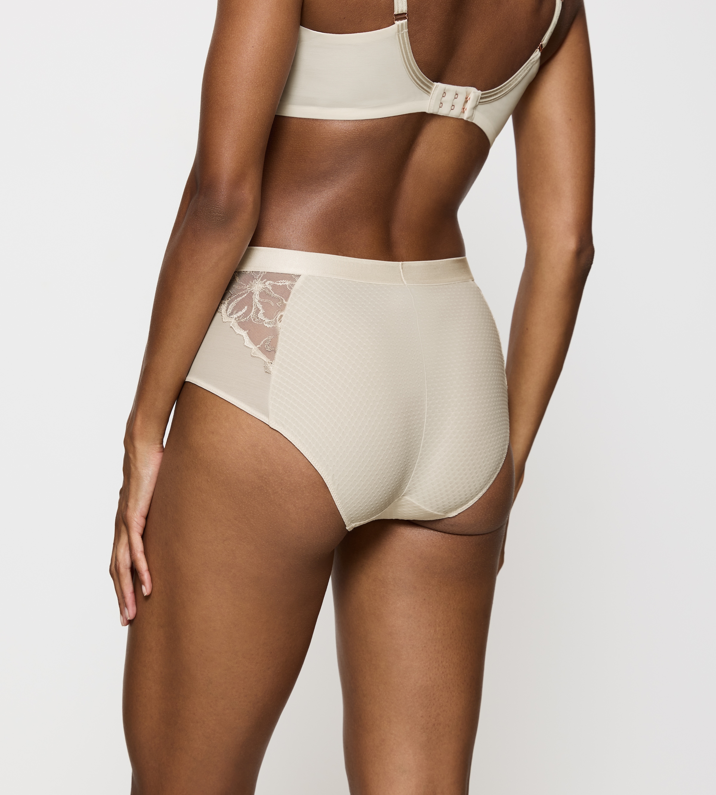 Triumph Maxislip »Wild Azalea Florale«, Spitze, hochgeschnitten, Satin-Einfassung, elastisch