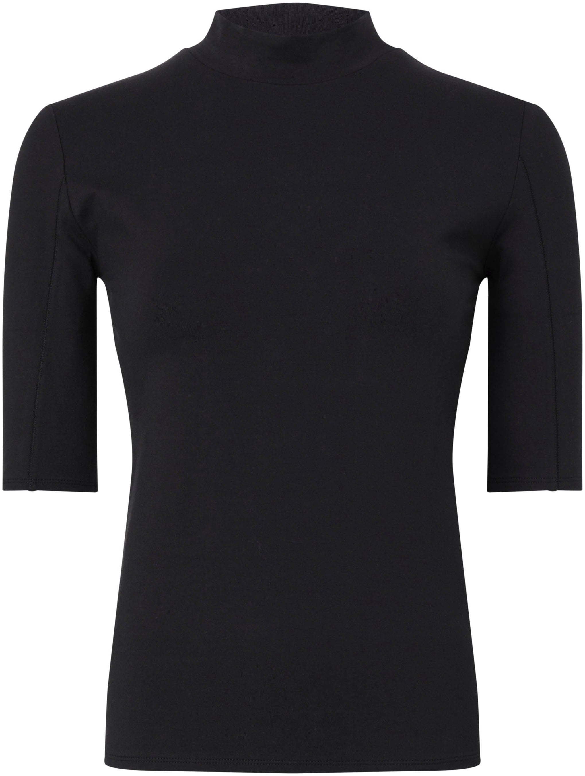 Calvin Klein Stehkragenshirt »SMOOTH COTTON STRETCH MOCK TOP« für bestellen  | BAUR | Shirts
