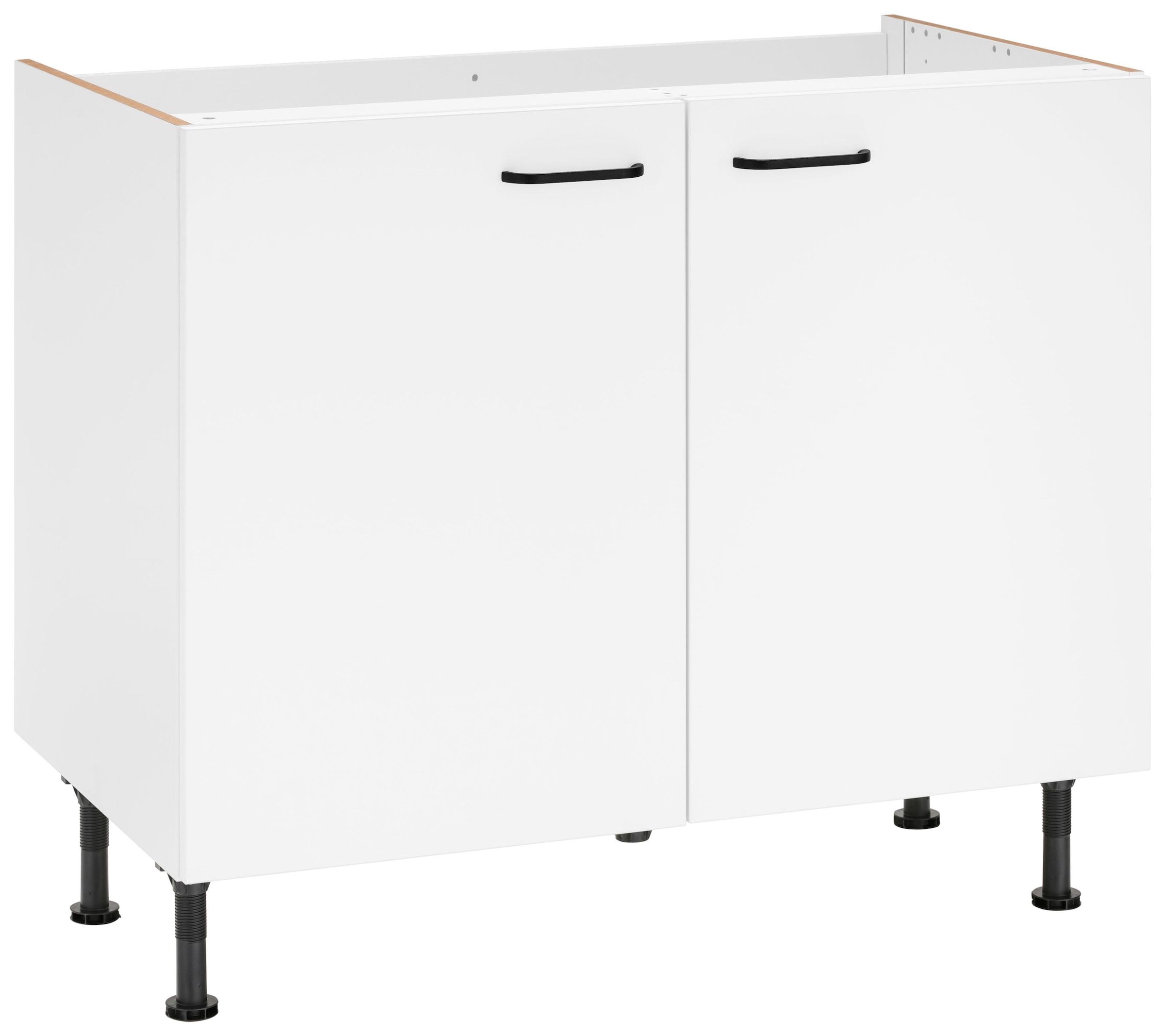 OPTIFIT Spülenschrank "Elga", mit Soft-Close-Funktion, höhenverstellbaren Füßen, Breite 100 cm