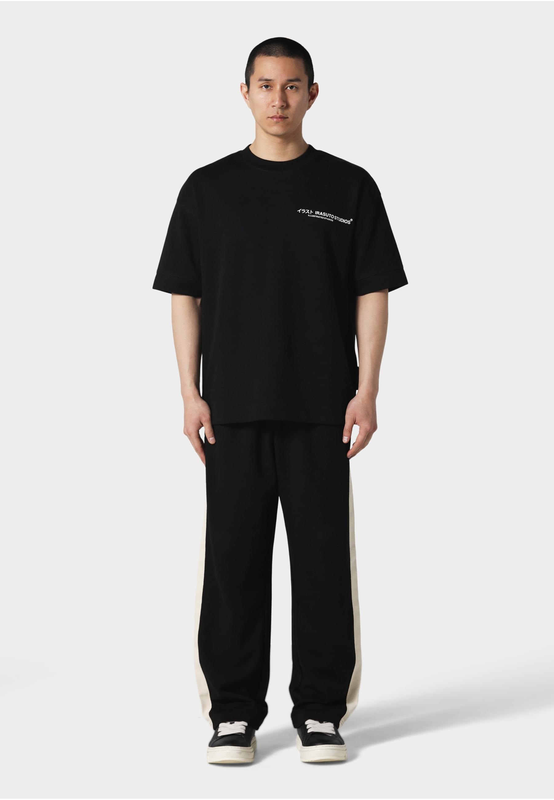 Irasuto Studios Stoffhose »Irasuto Studios OPEN HEM PANTS«, (1 tlg.)