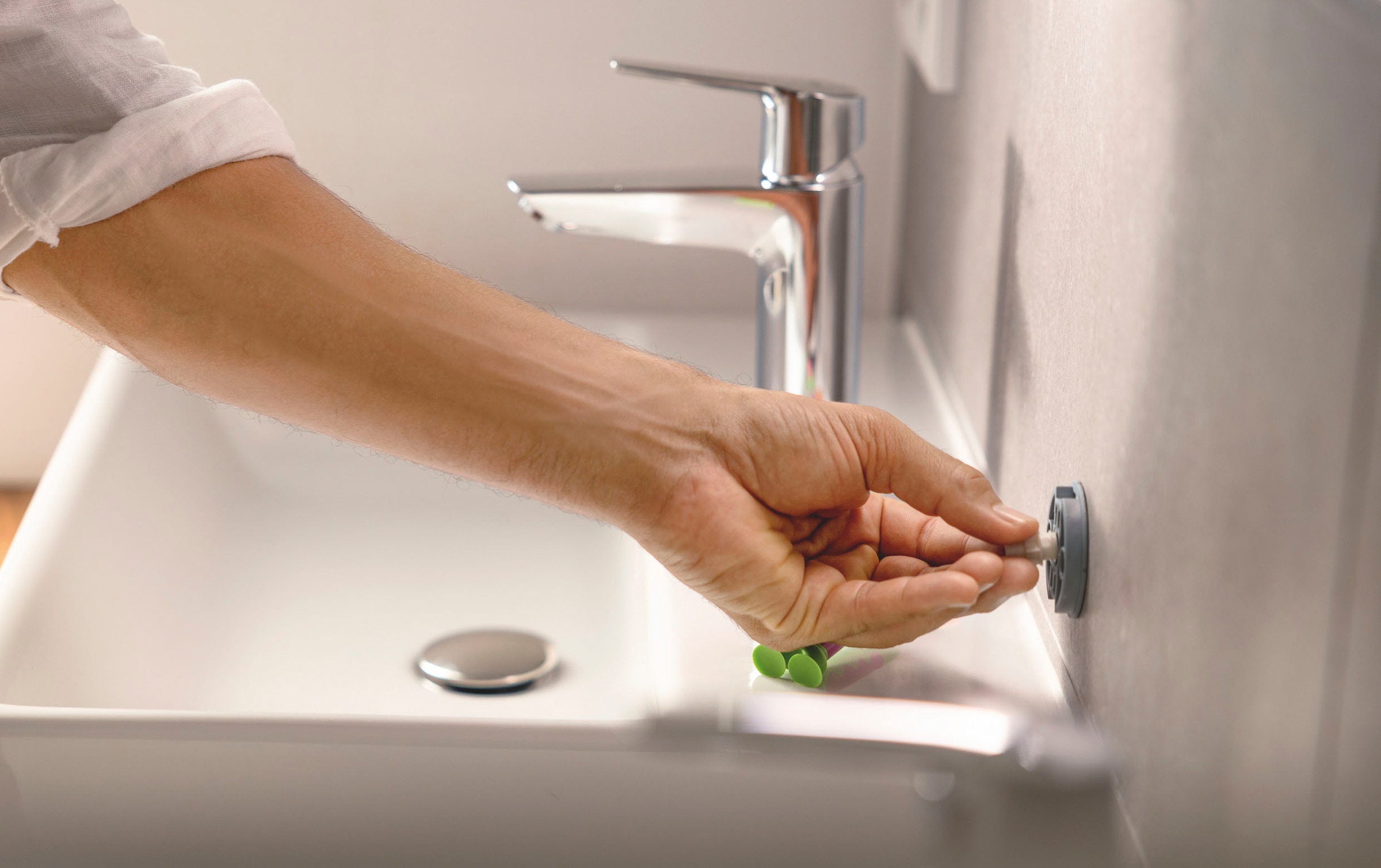 Grohe WC-Reinigungsbürste »Start Toilettenbürstengarnitur«, aus Metall