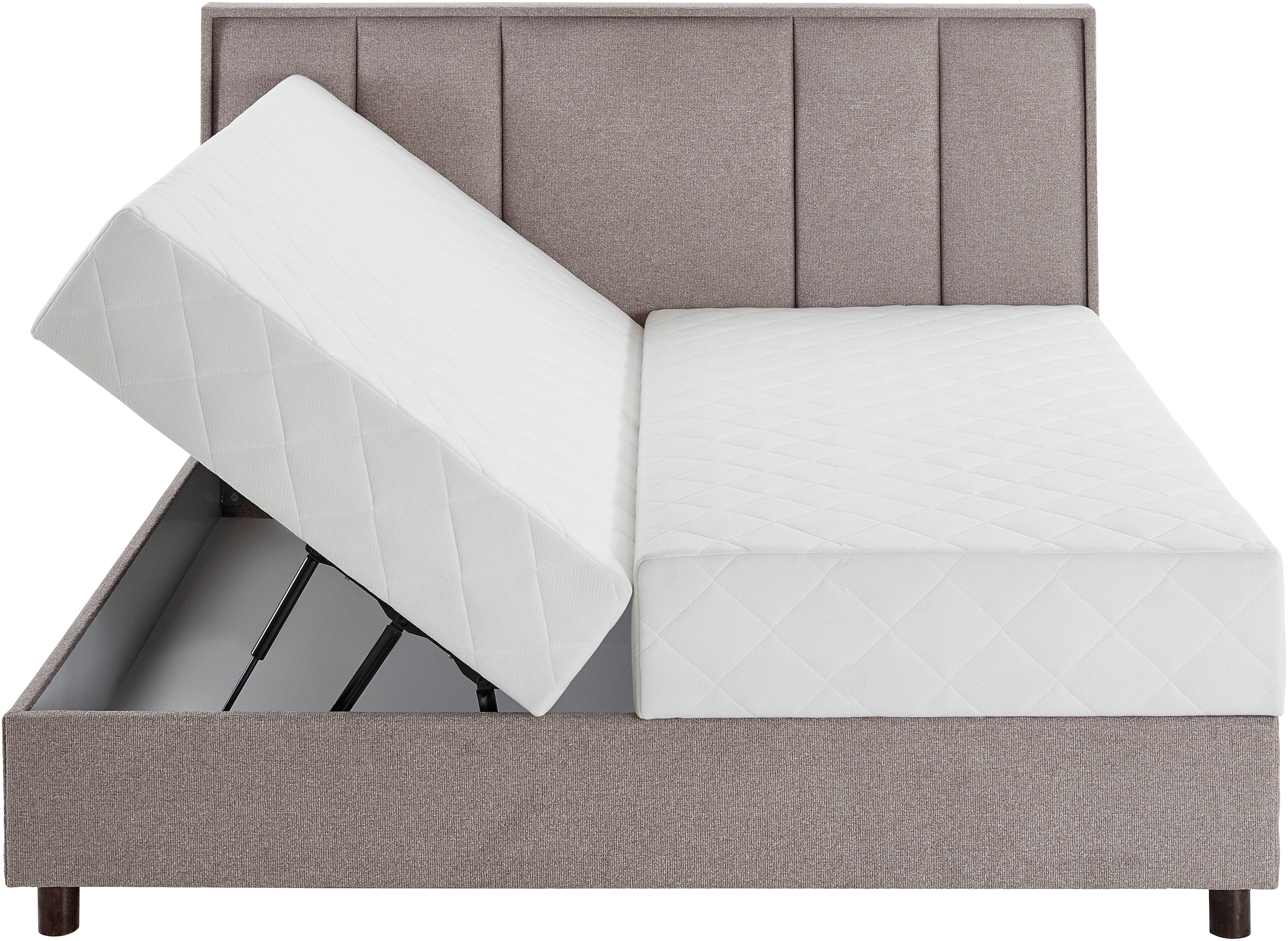 ATLANTIC home collection Boxbett »ARLA«, mit Taschen-Federkernmatratze und Bettkasten