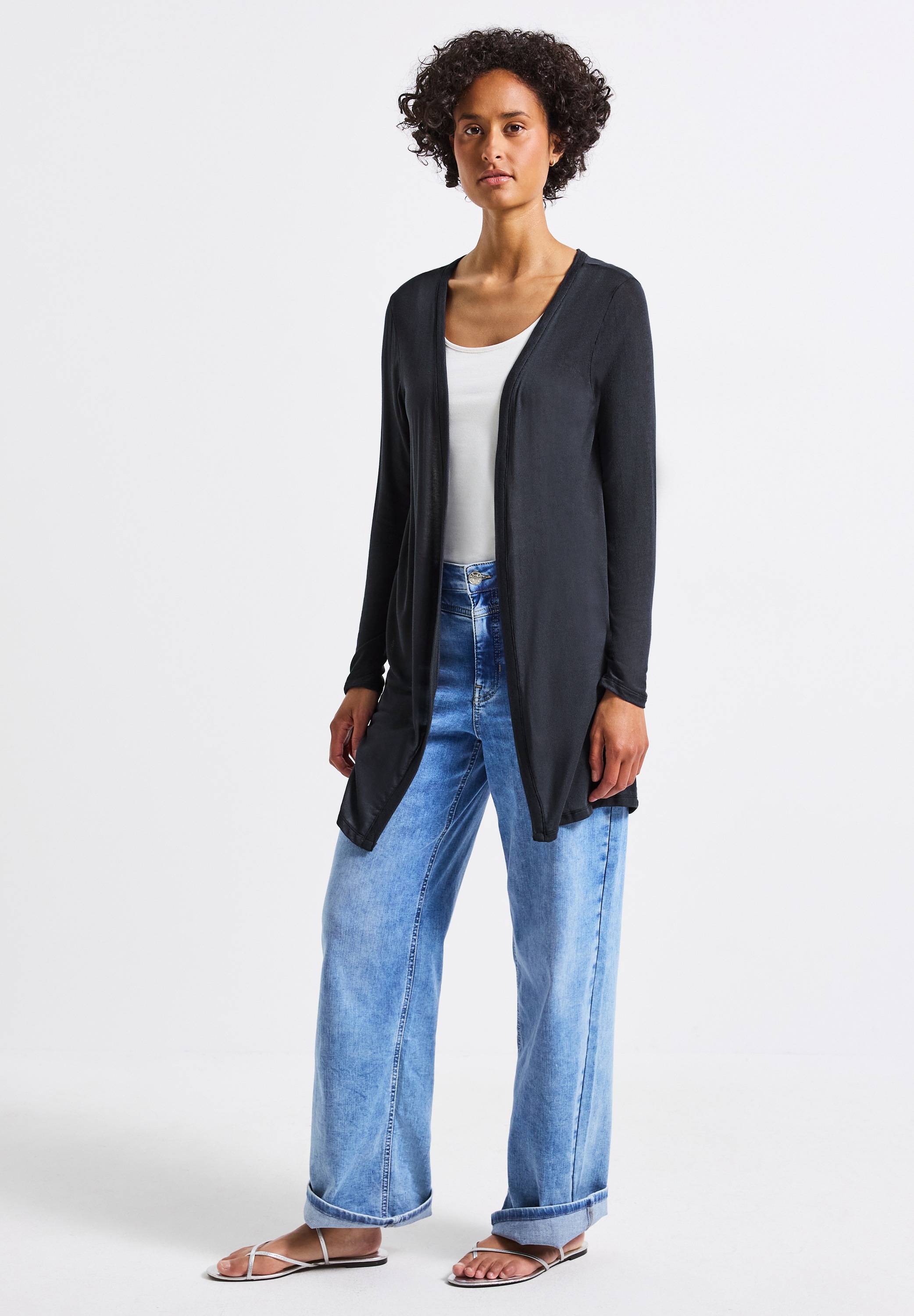 STREET ONE Cardigan, aus softer Viskose