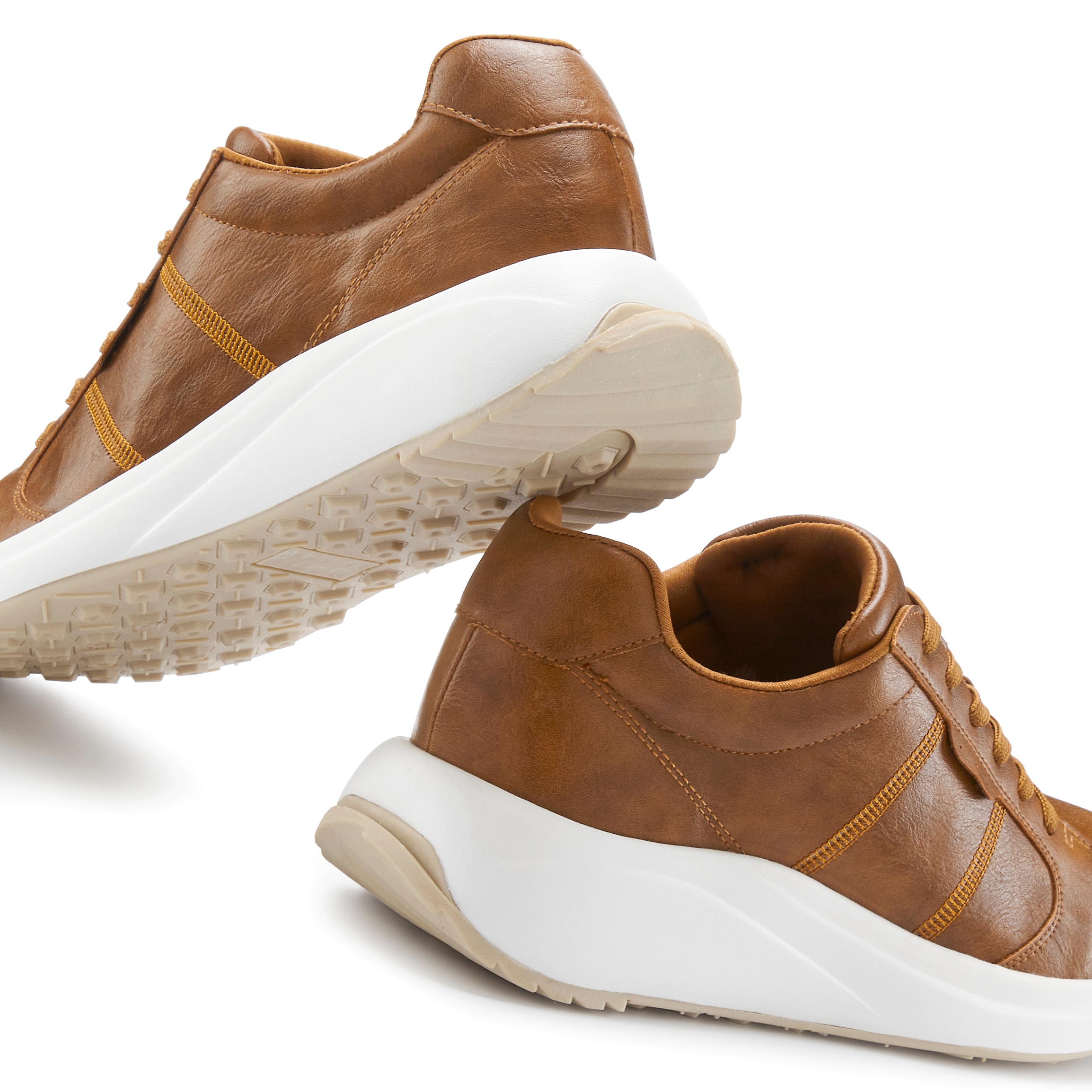 John Devin Sneaker »Schnürschuh, Freizeitschuh, Halbschuh, Turnschuh, Schnürhalbschuh«  mit modischer Sohle VEGAN