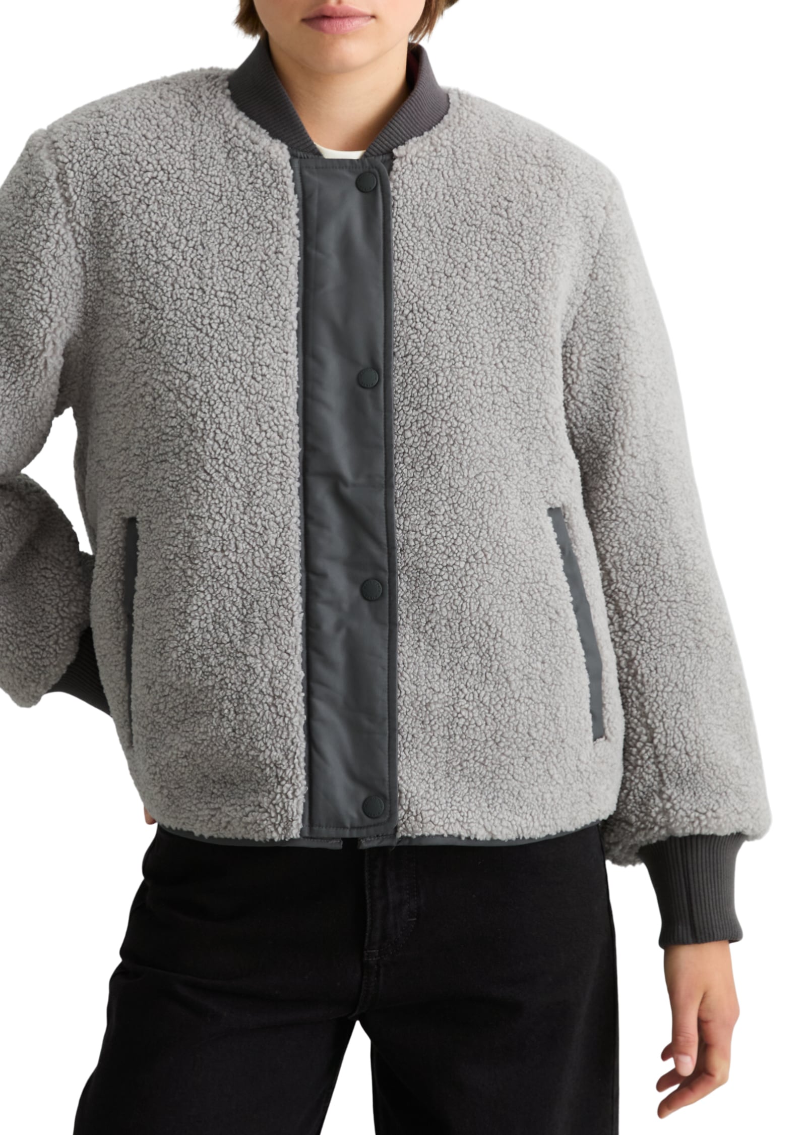 Marc OPolo DENIM Wendejacke Wendeblouson regular aus recyceltem Polyester