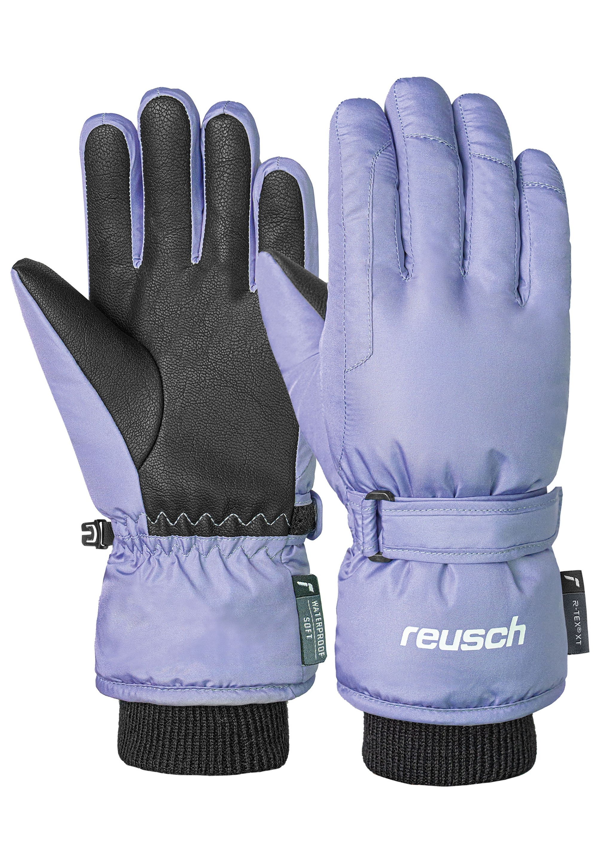 REUSCH Mädchen Skihandschuhe "Chad R-TEX XT Junior"purpurviolett, Gr. 6, mehrfarbig, unifarben, 90% Polyester, 10% Polyurethan, Handschuhe, mit