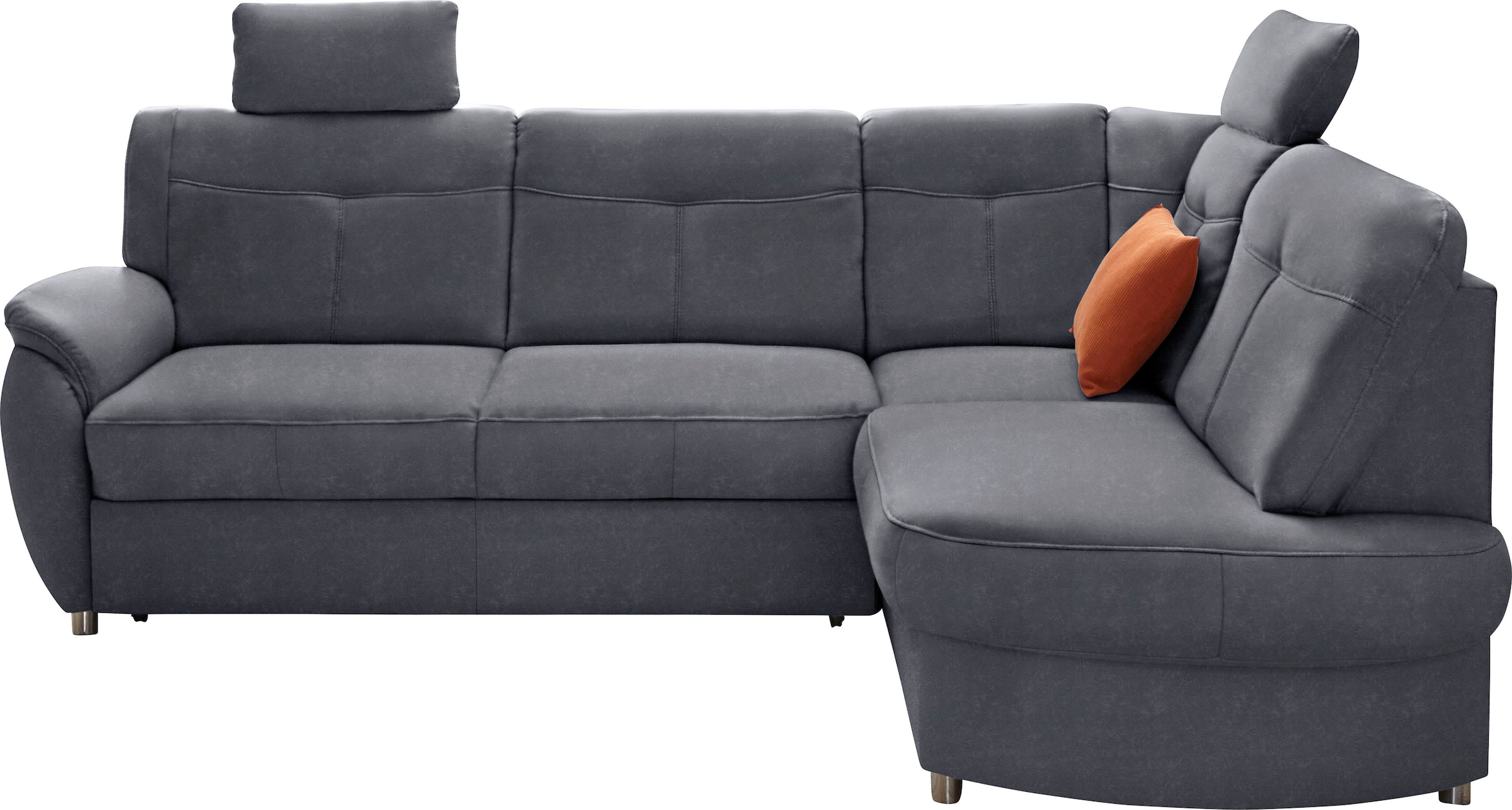 sit&more Ecksofa "Sonoma, L-Form, B: 246 cm, Bettfunktion & Bettkasten optional" Federkern, komfortable Sitzhöhe 45 cm, frei im Raum stellbar