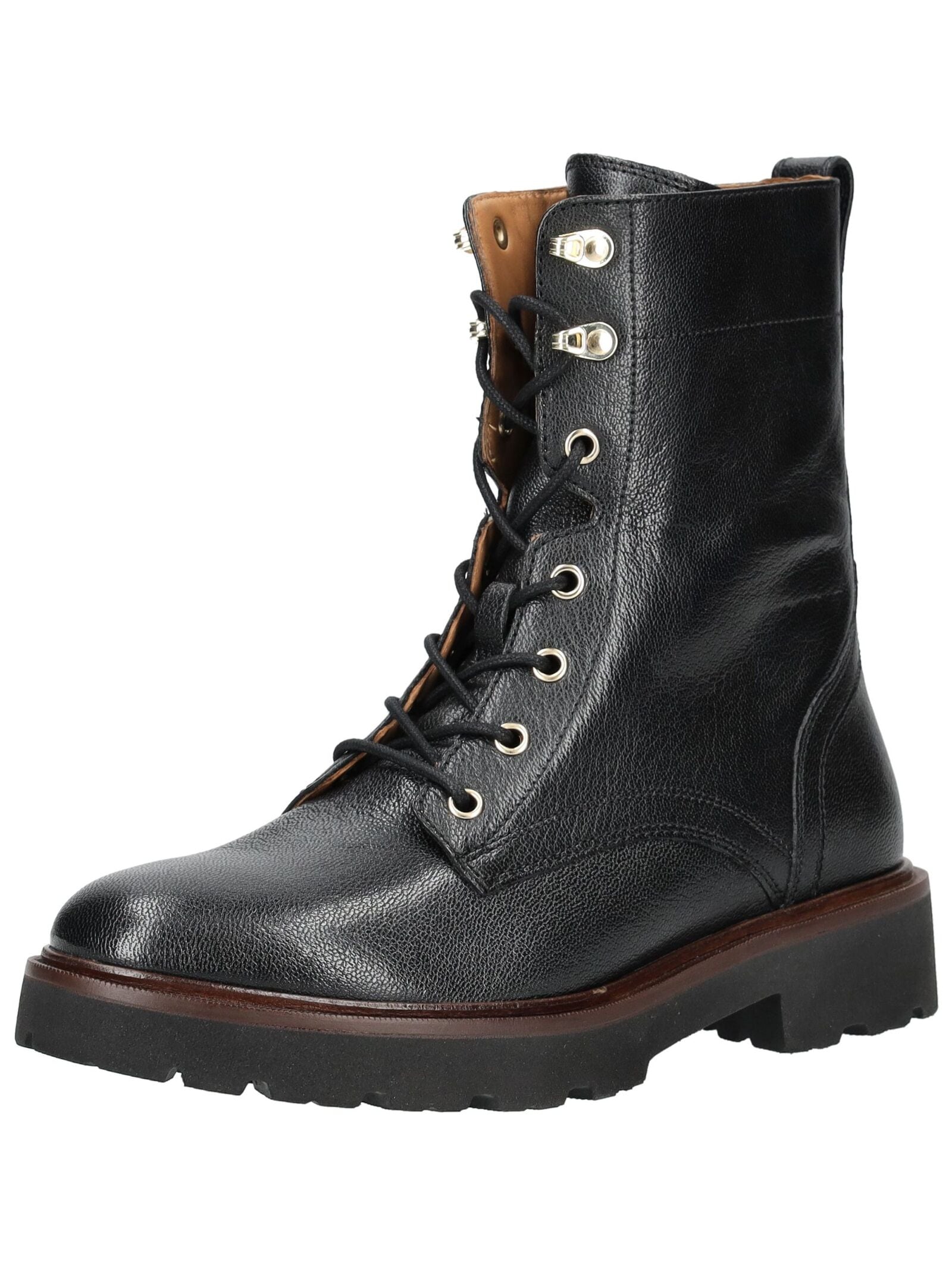 Geox Schnürstiefelette "Geox Stiefelette Leder" günstig online kaufen