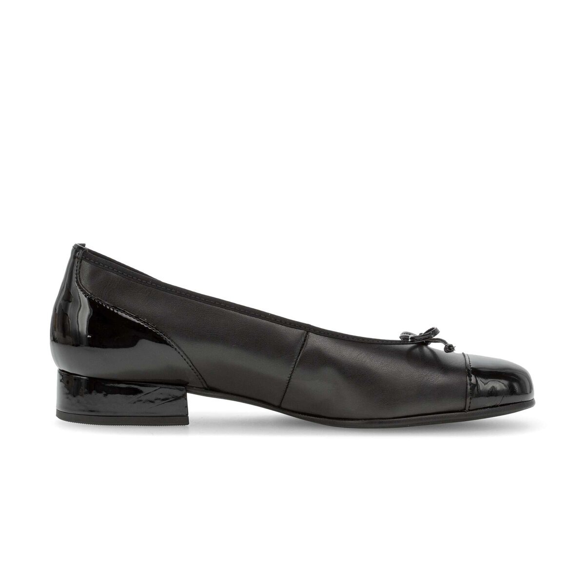 Ballerina GABOR "Eleganter Ballerina", Damen, Gr. 41, schwarz, Schuhe Ballerina 2