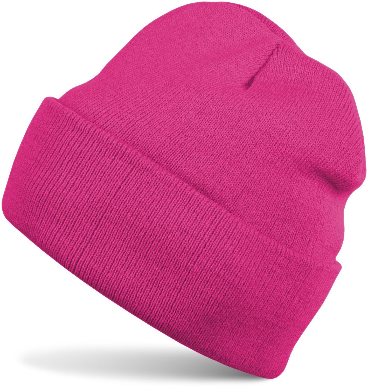 styleBREAKER Strickmütze "Winter Strickmütze mit Krempe" 1 Stk.