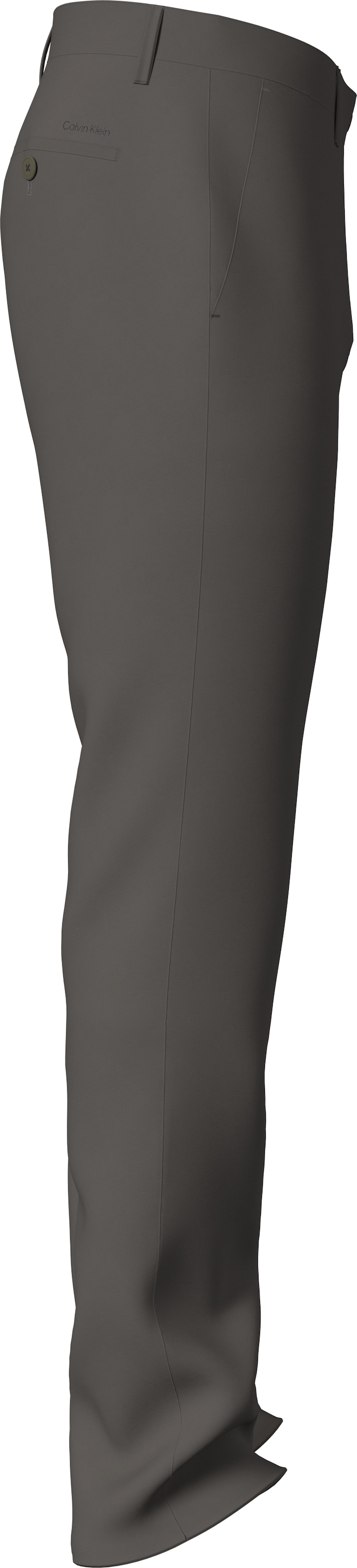 Calvin Klein Stoffhose »SLIM TAPERED SATEEN CHINO TROUSE«, slim fit