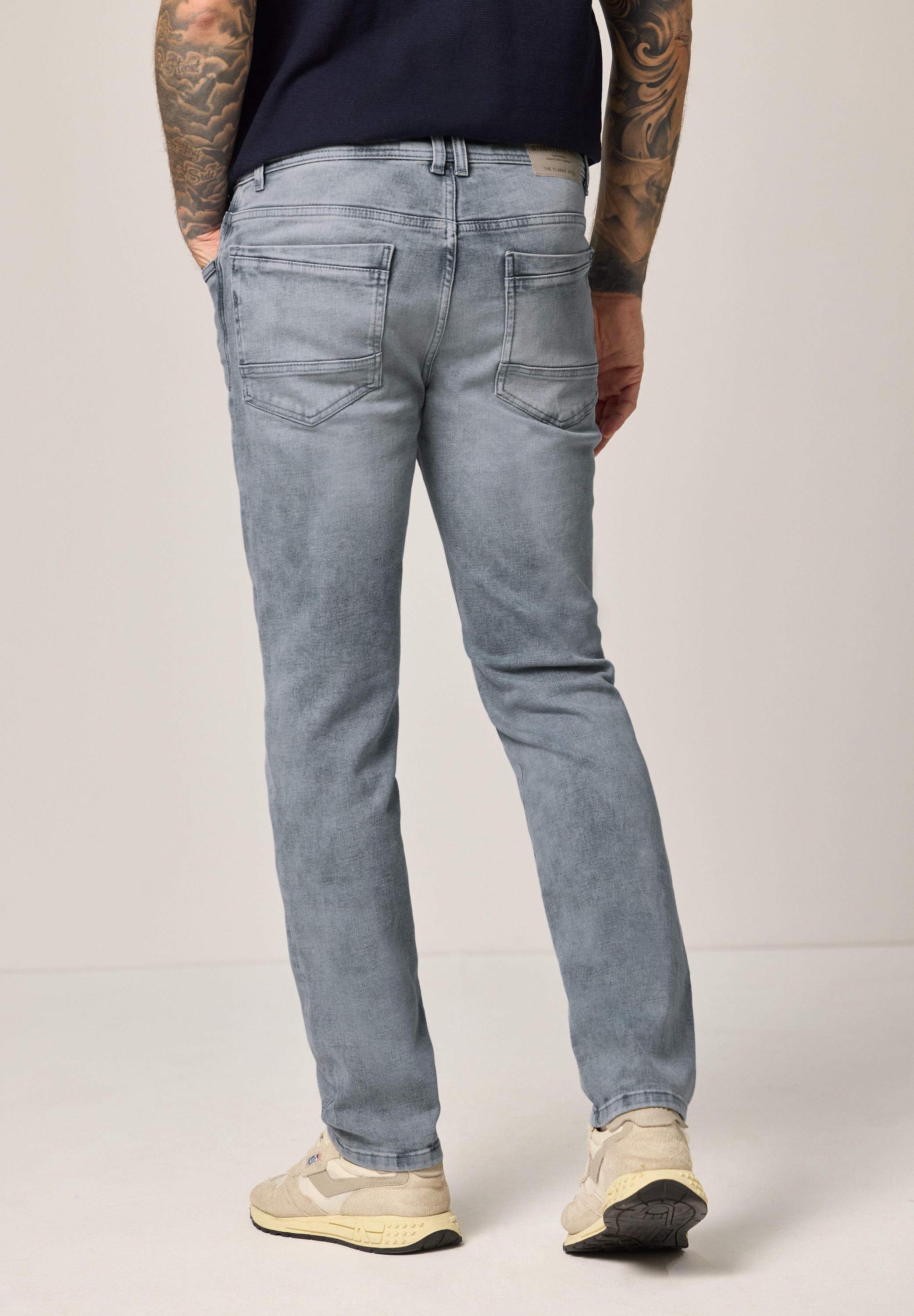 STREET ONE MEN Slim-fit-Jeans Middle Waist