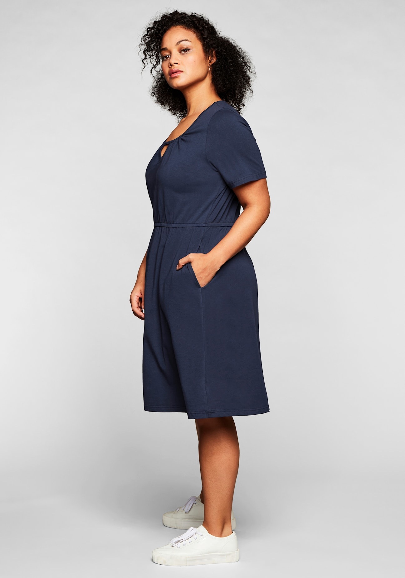 Sheego Jerseykleid »Jerseykleid«